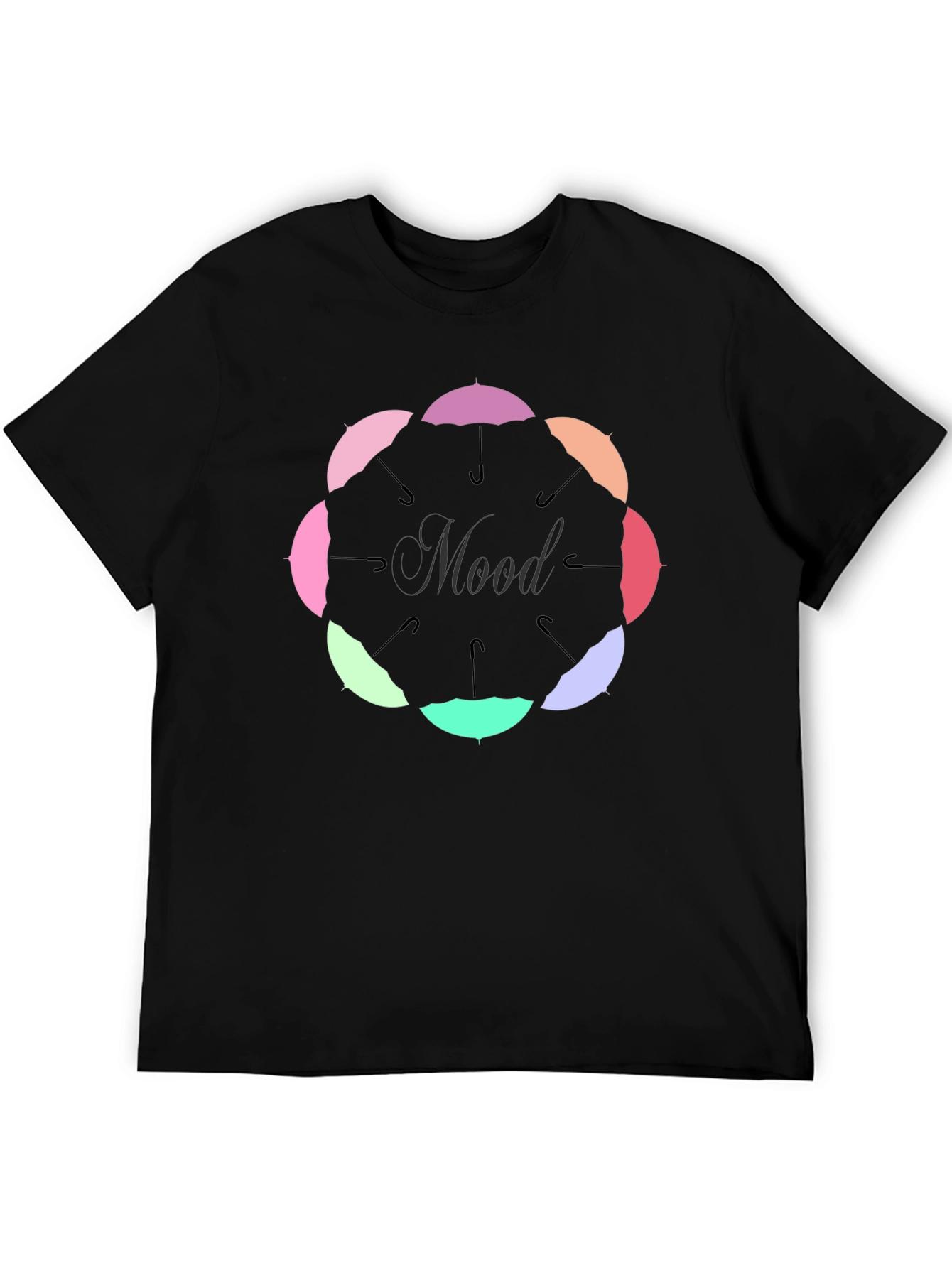 Mood Umbrella T-Shirt - Stylish Graphic Tee