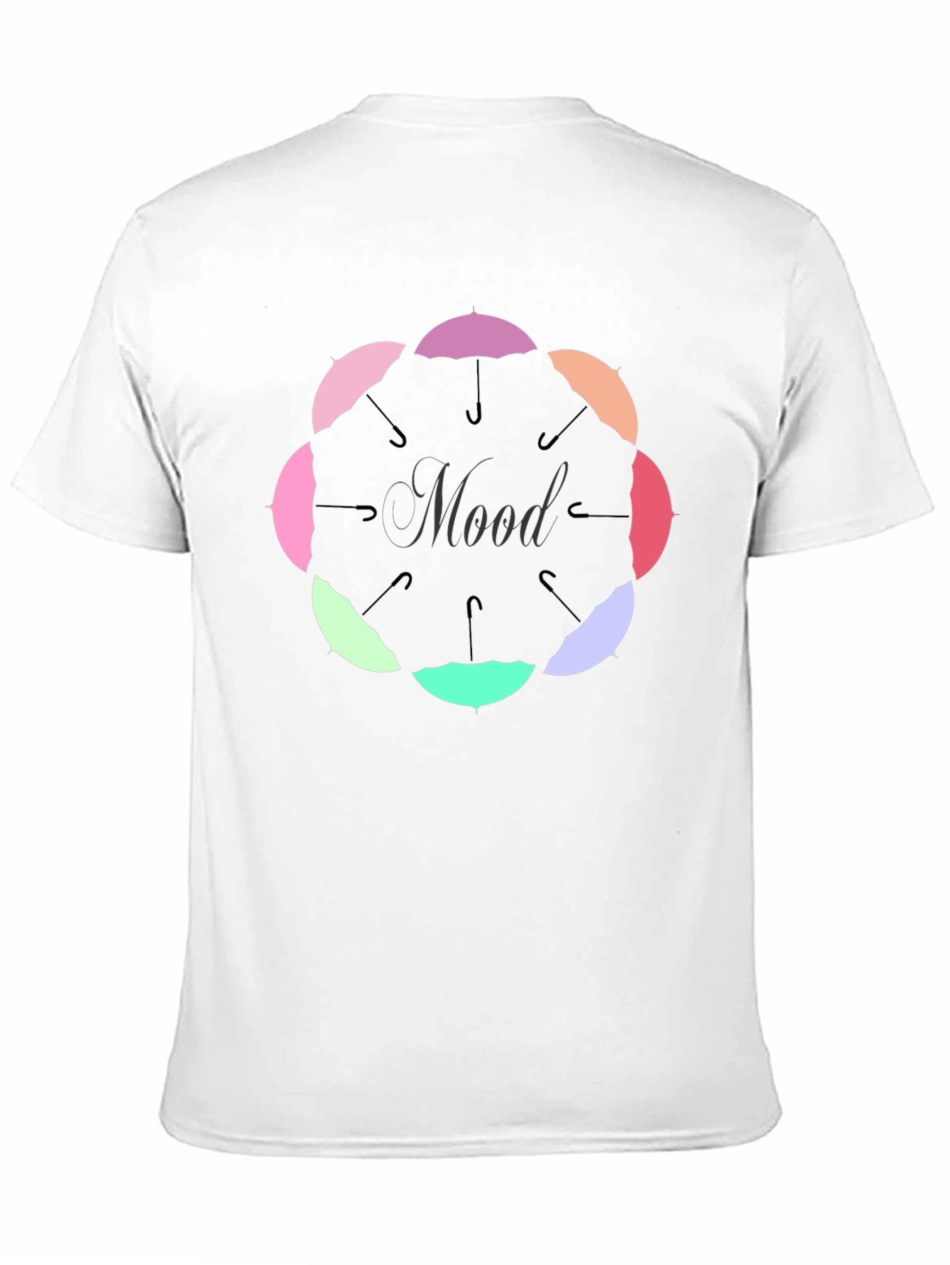 Mood Umbrella T-Shirt - Stylish Graphic Tee