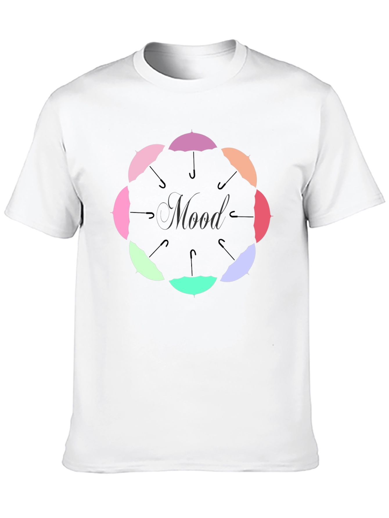 Mood Umbrella T-Shirt - Stylish Graphic Tee