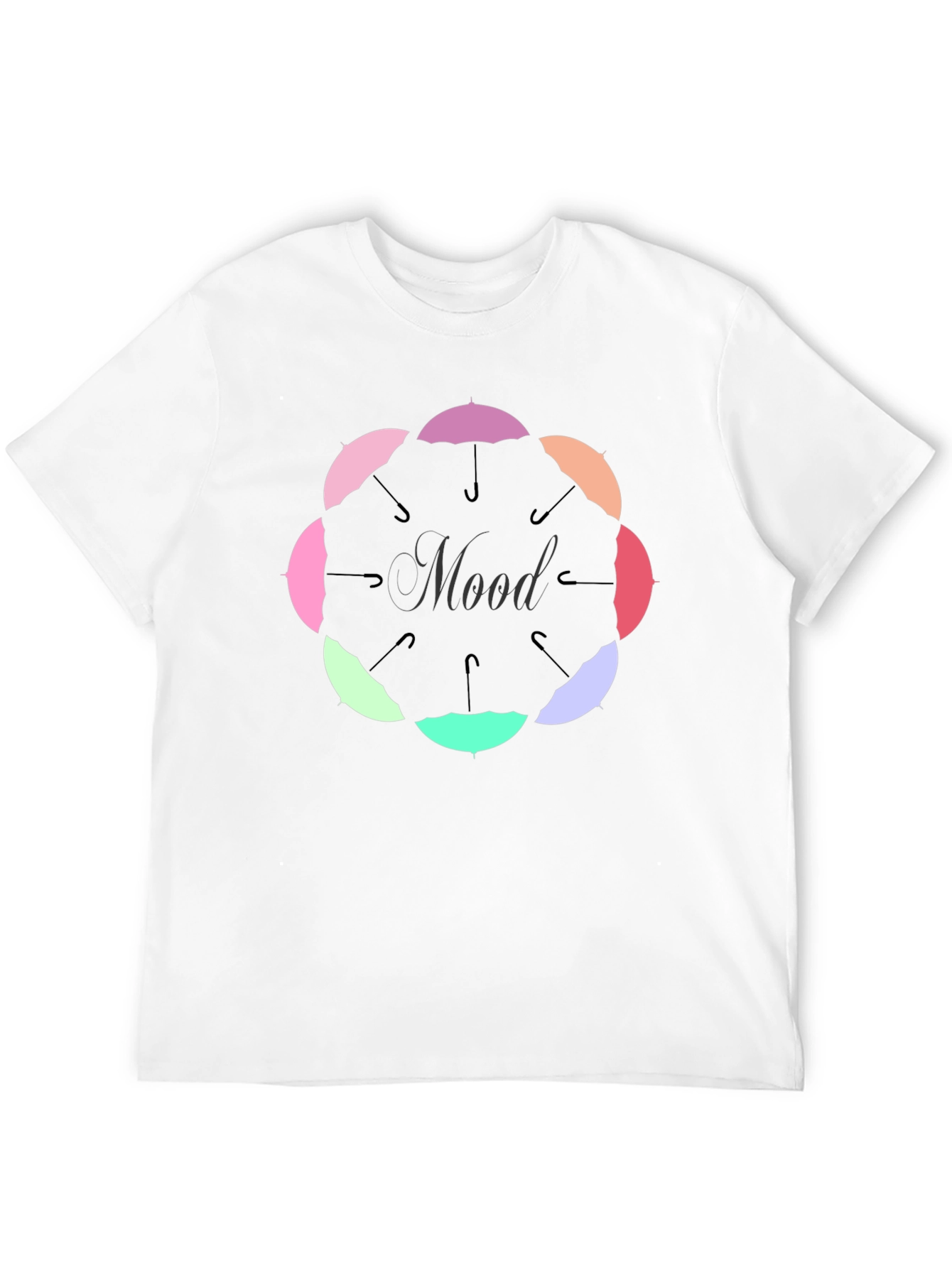 Mood Umbrella T-Shirt - Stylish Graphic Tee
