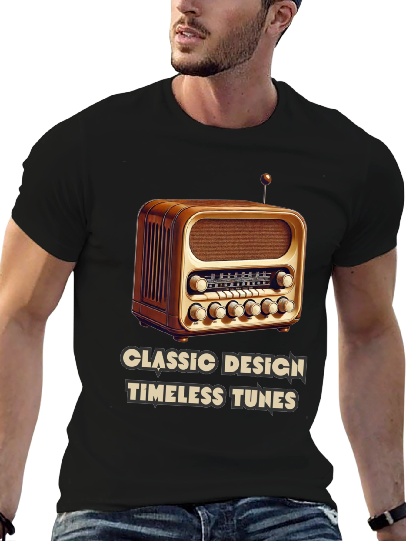 Classic Radio T-Shirt - Timeless Tunes