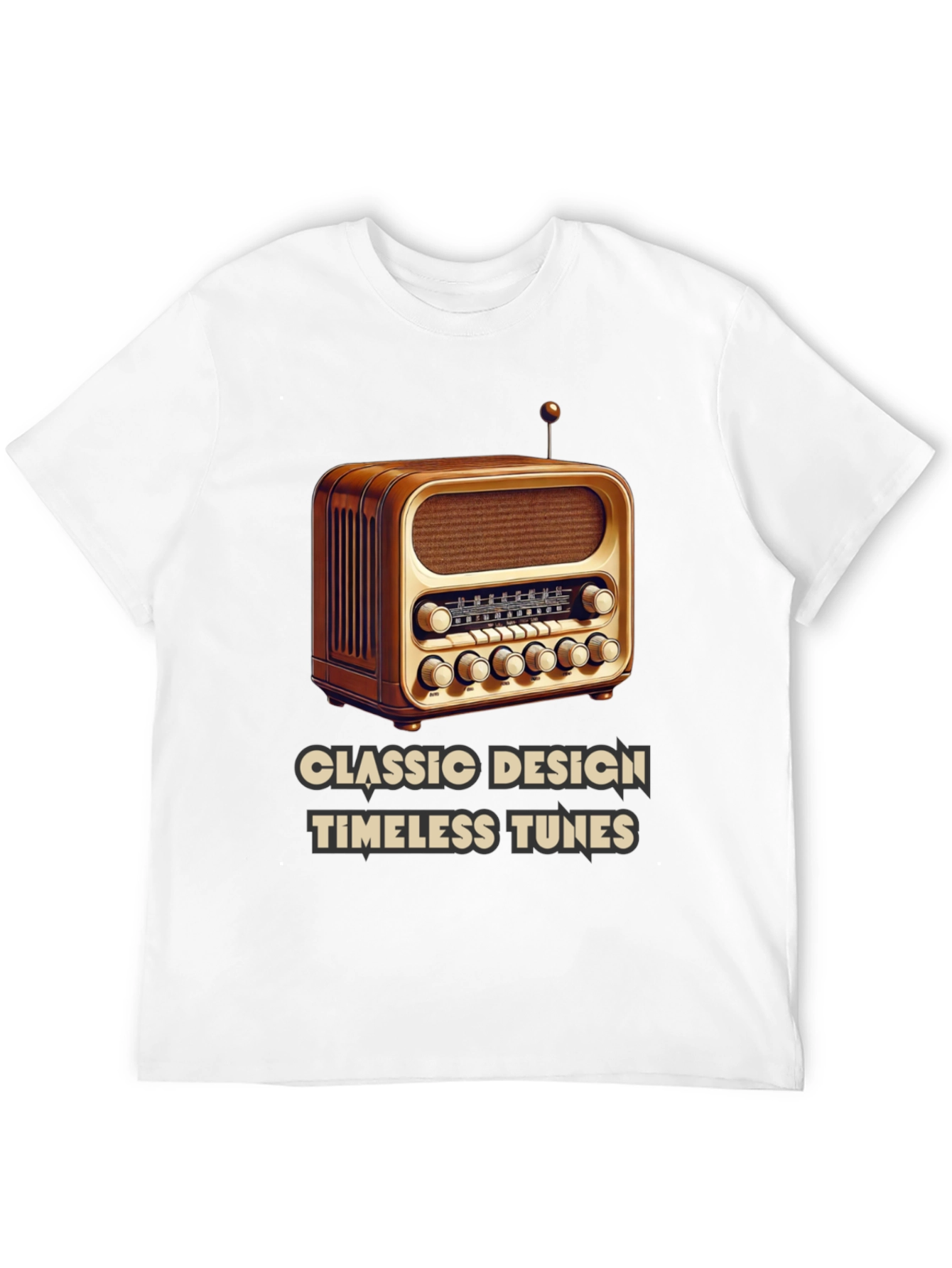 Classic Radio T-Shirt - Timeless Tunes