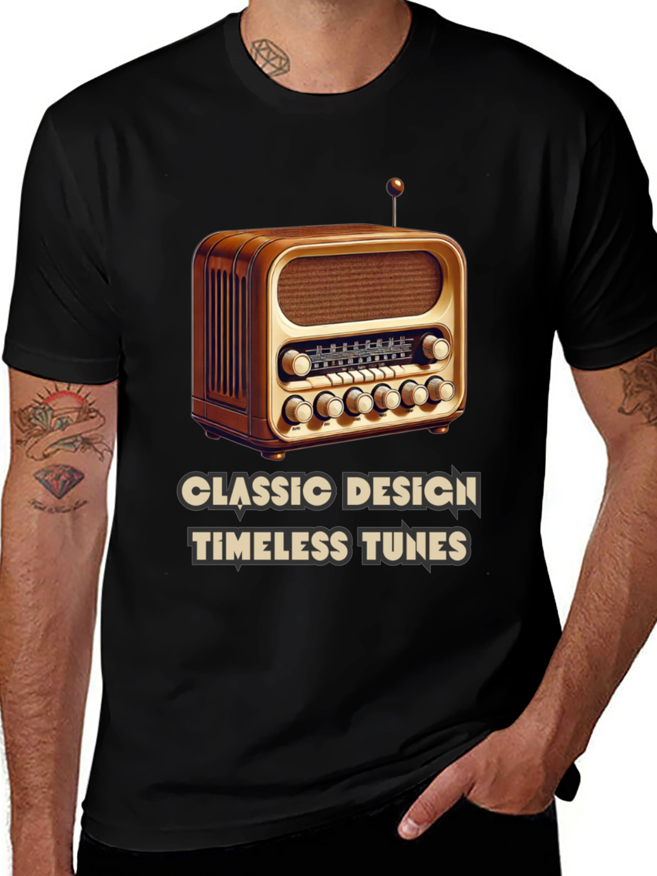 Classic Radio T-Shirt - Timeless Tunes