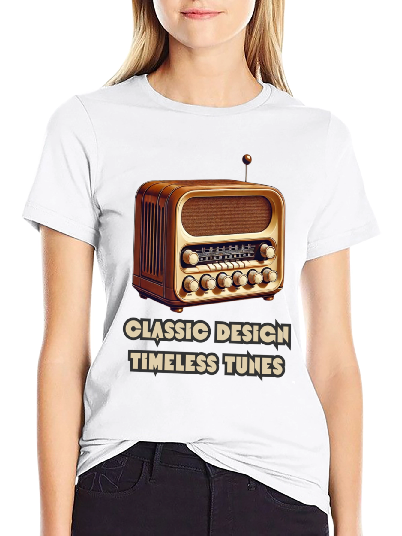Classic Radio T-Shirt - Timeless Tunes