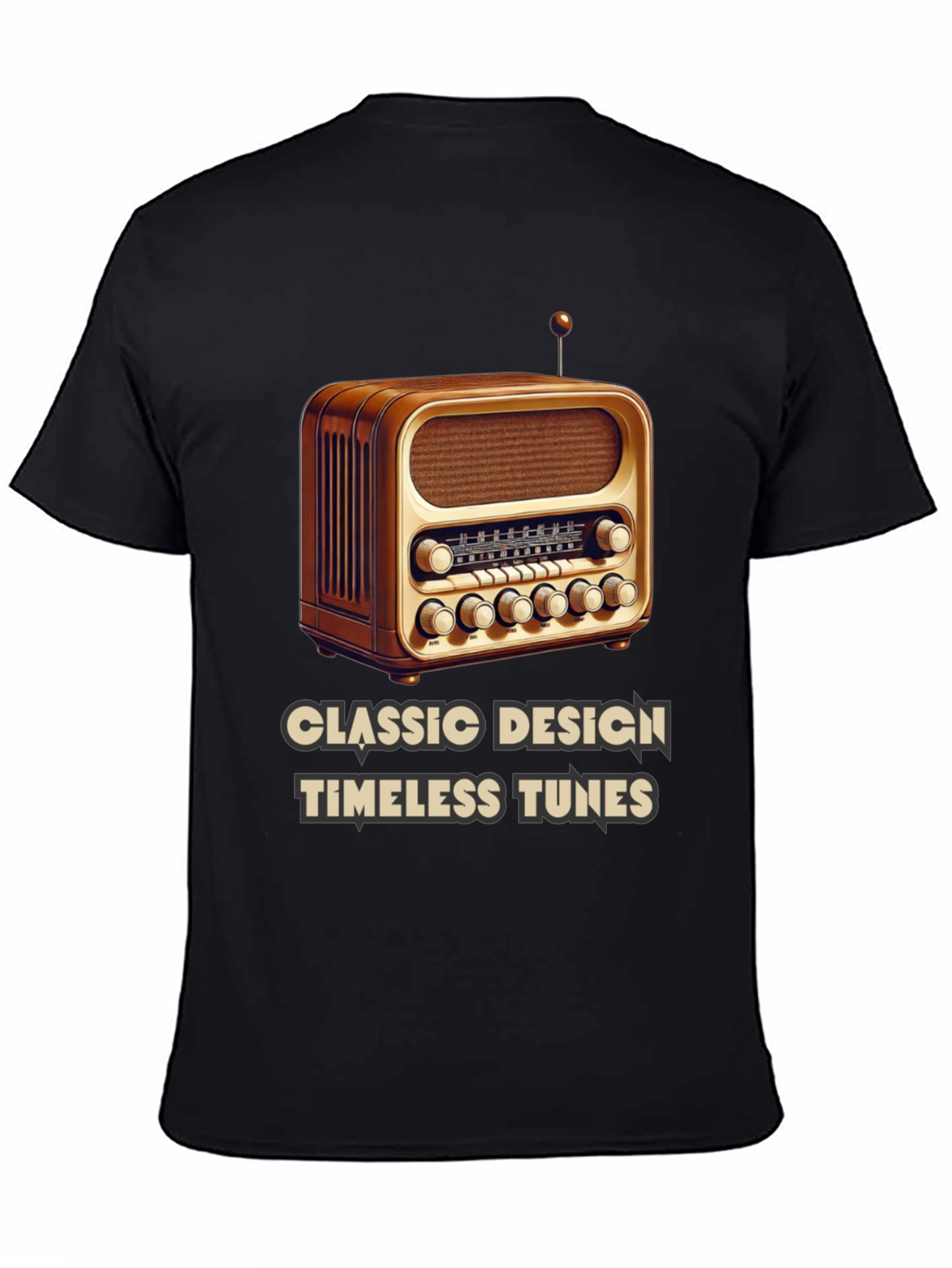 Classic Radio T-Shirt - Timeless Tunes