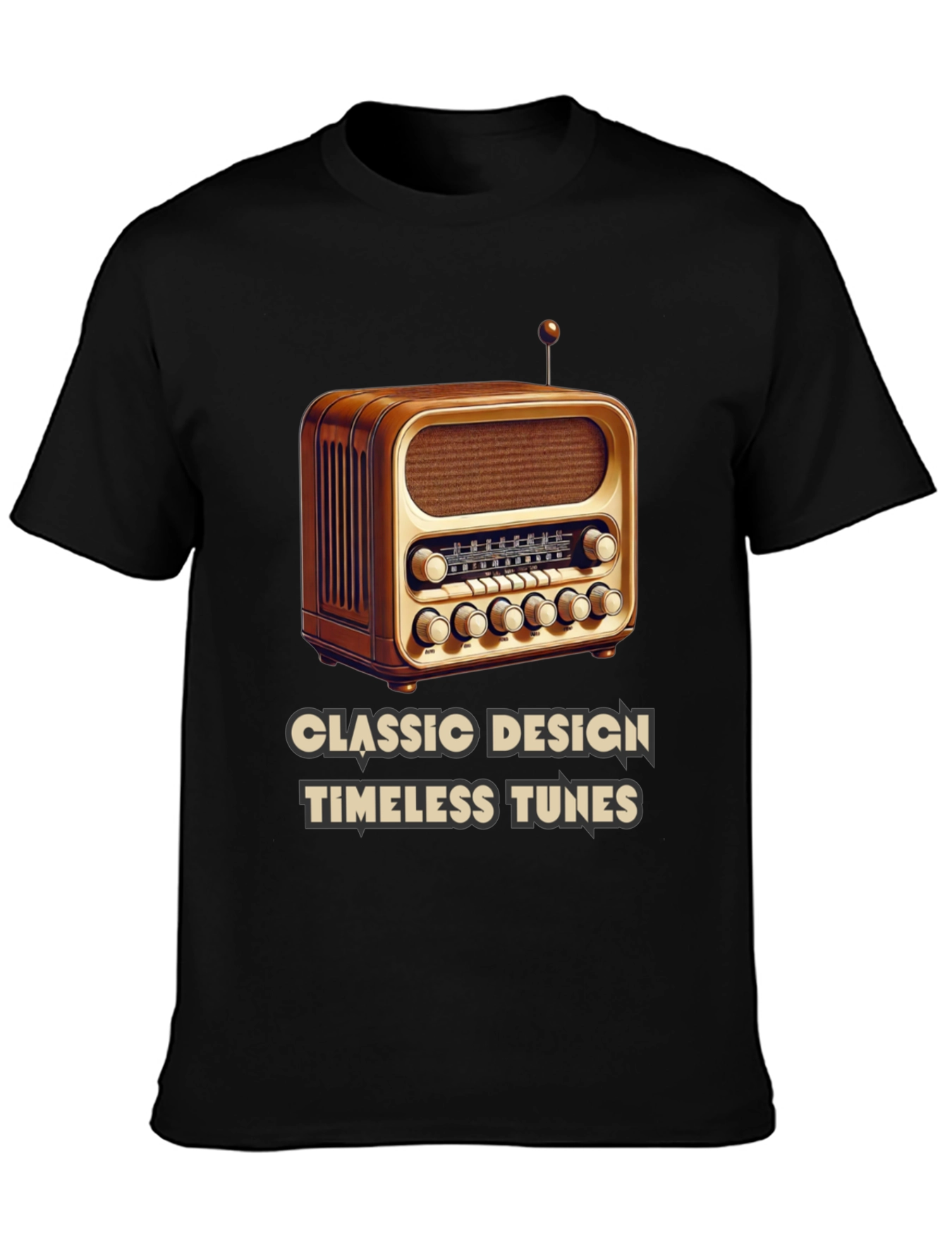 Classic Radio T-Shirt - Timeless Tunes