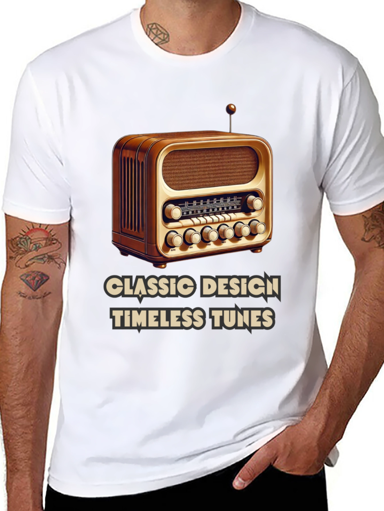 Classic Radio T-Shirt - Timeless Tunes