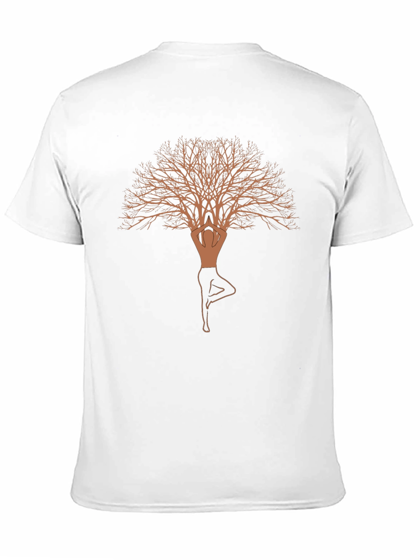 Tree Pose Yoga T-Shirt - Balance and Nature
