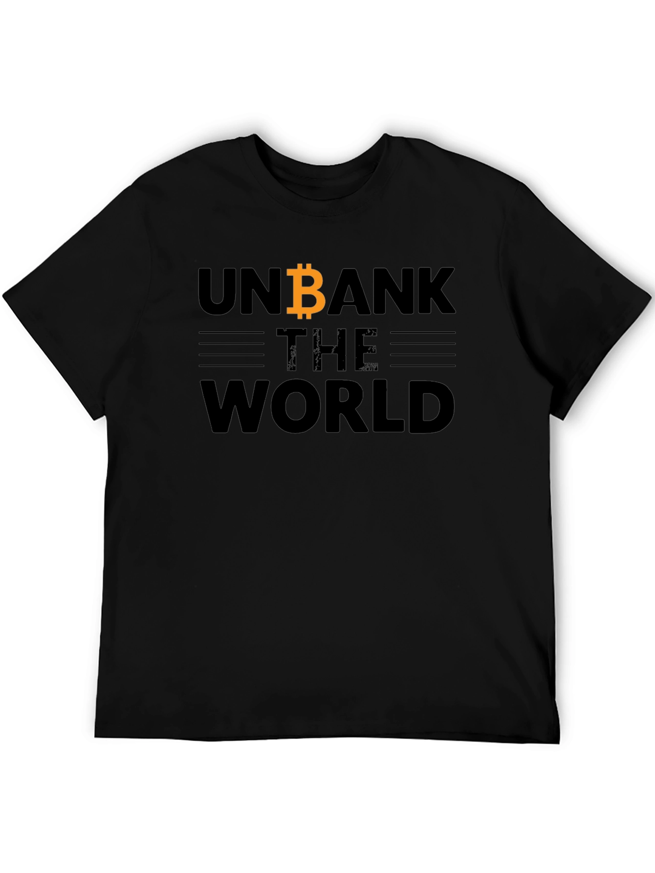 Unbank The World Bitcoin T-Shirt - Crypto Tee
