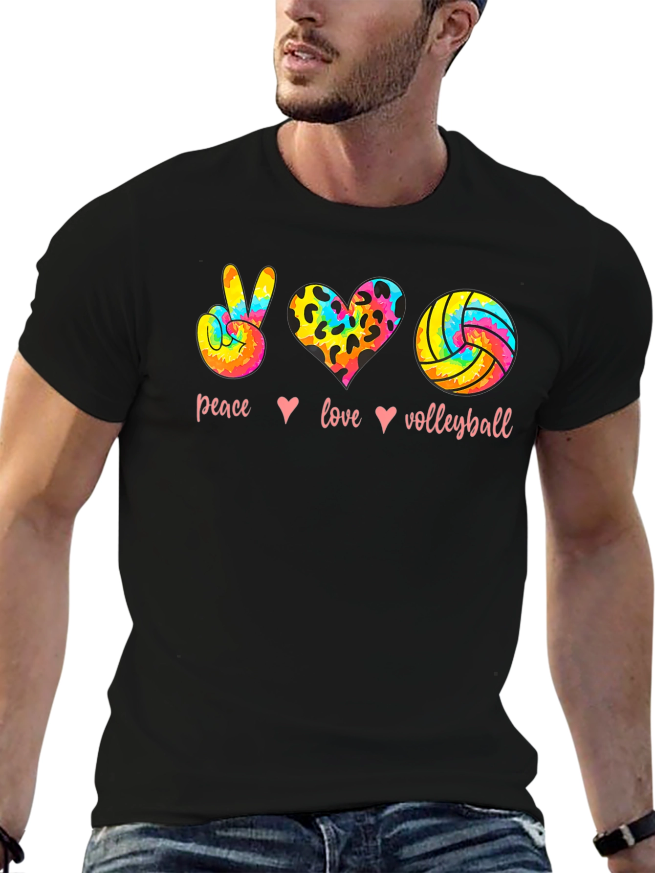 Peace Love Volleyball T-Shirt