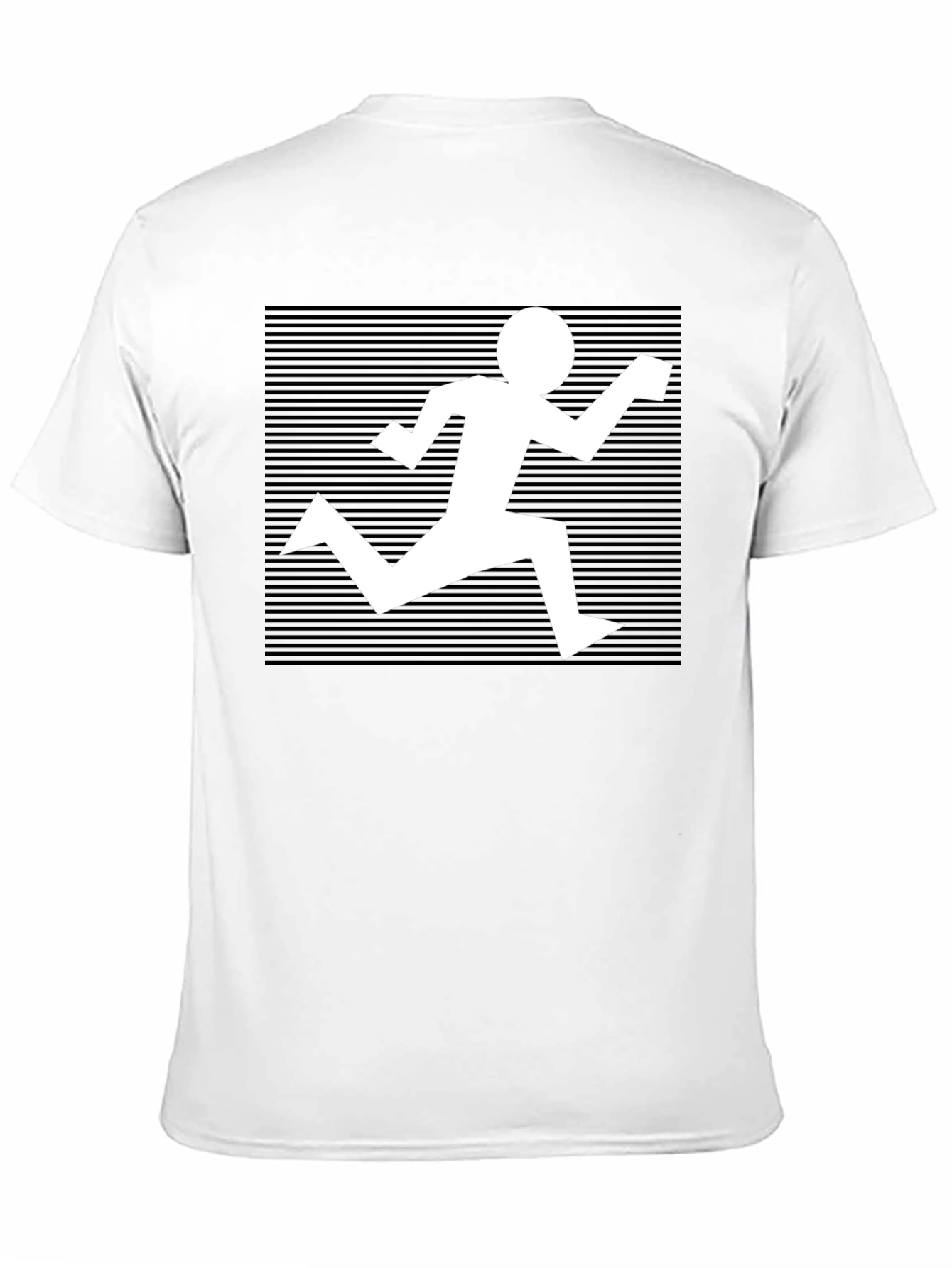 Retro Runner Black T-Shirt