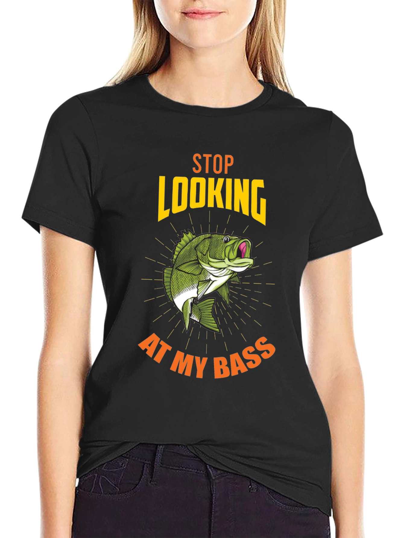 Stop Looking At My Bass T-Shirt