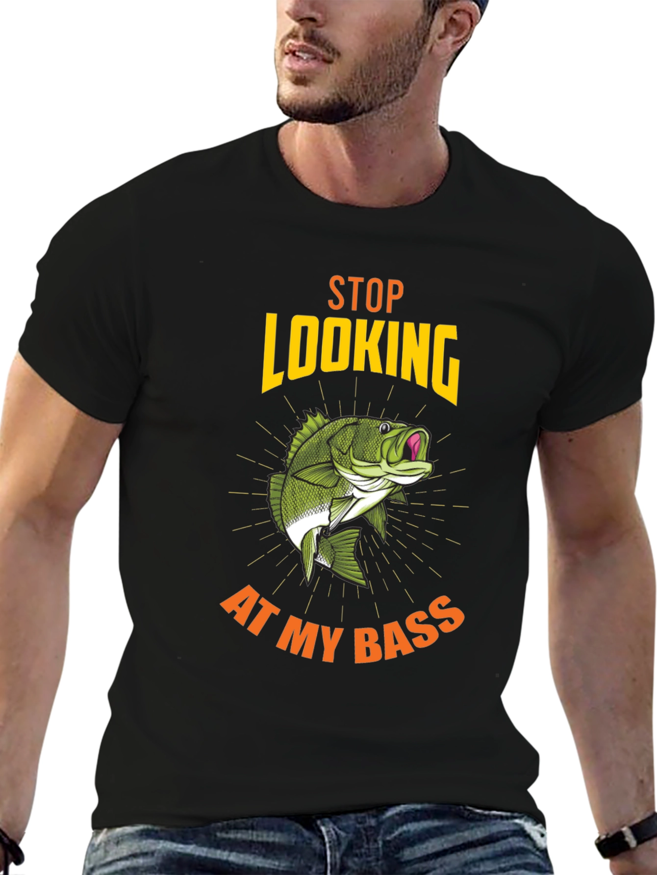 Stop Looking At My Bass T-Shirt
