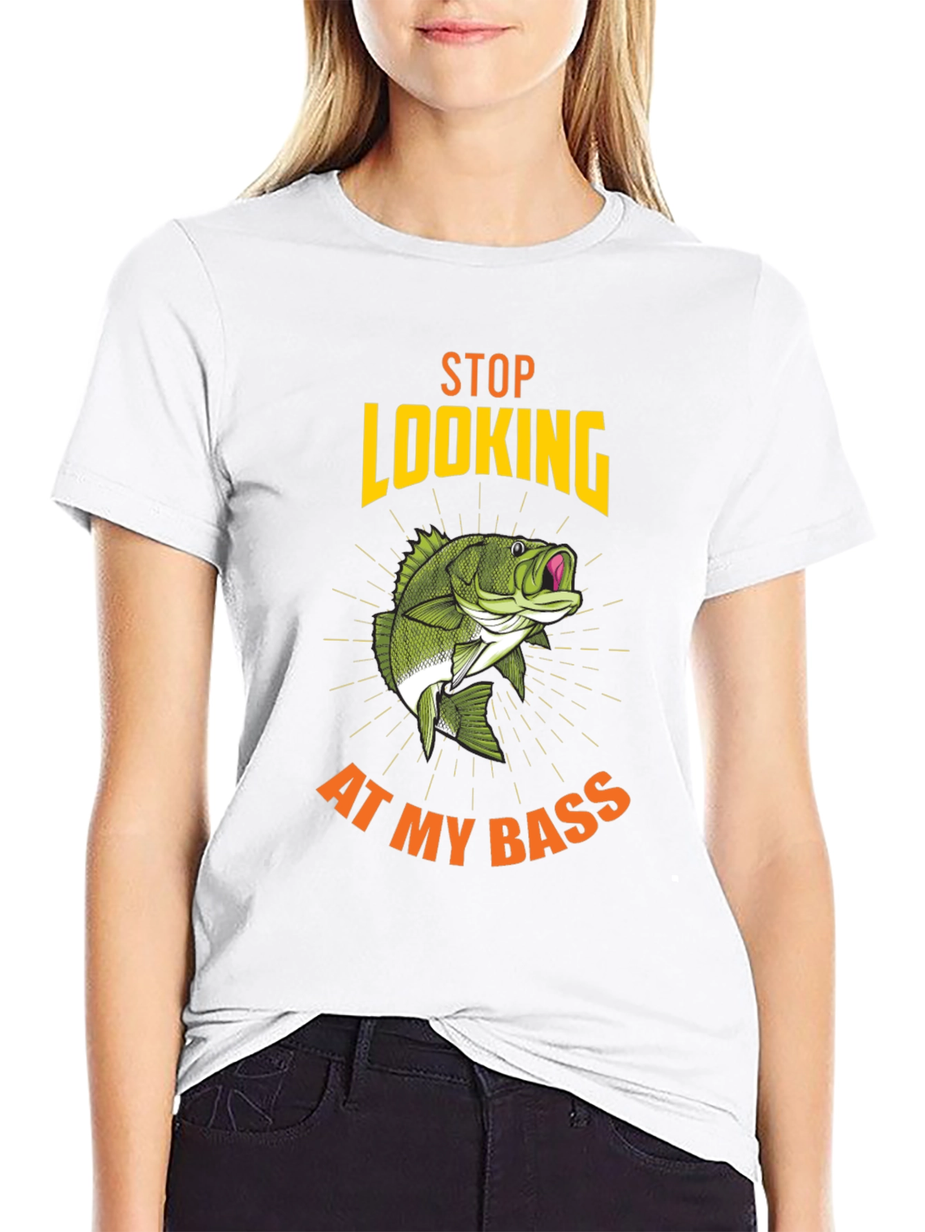 Stop Looking At My Bass T-Shirt