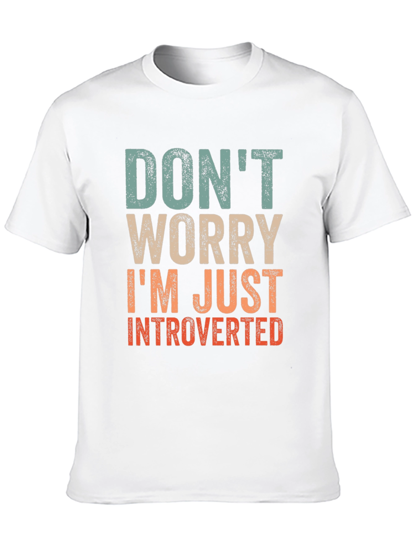 Introvert Graphic Tee - Dont Worry