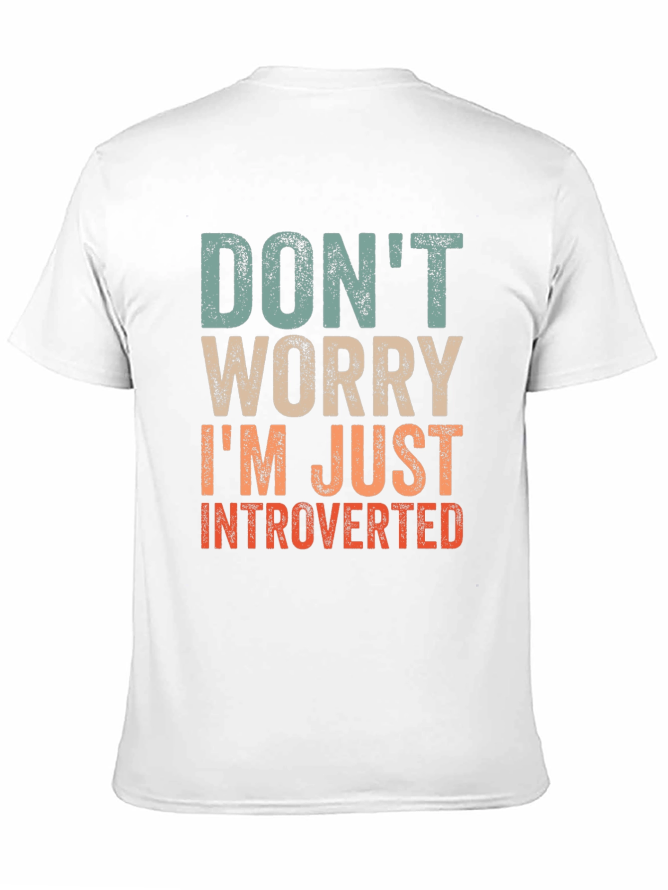 Introvert Graphic Tee - Dont Worry