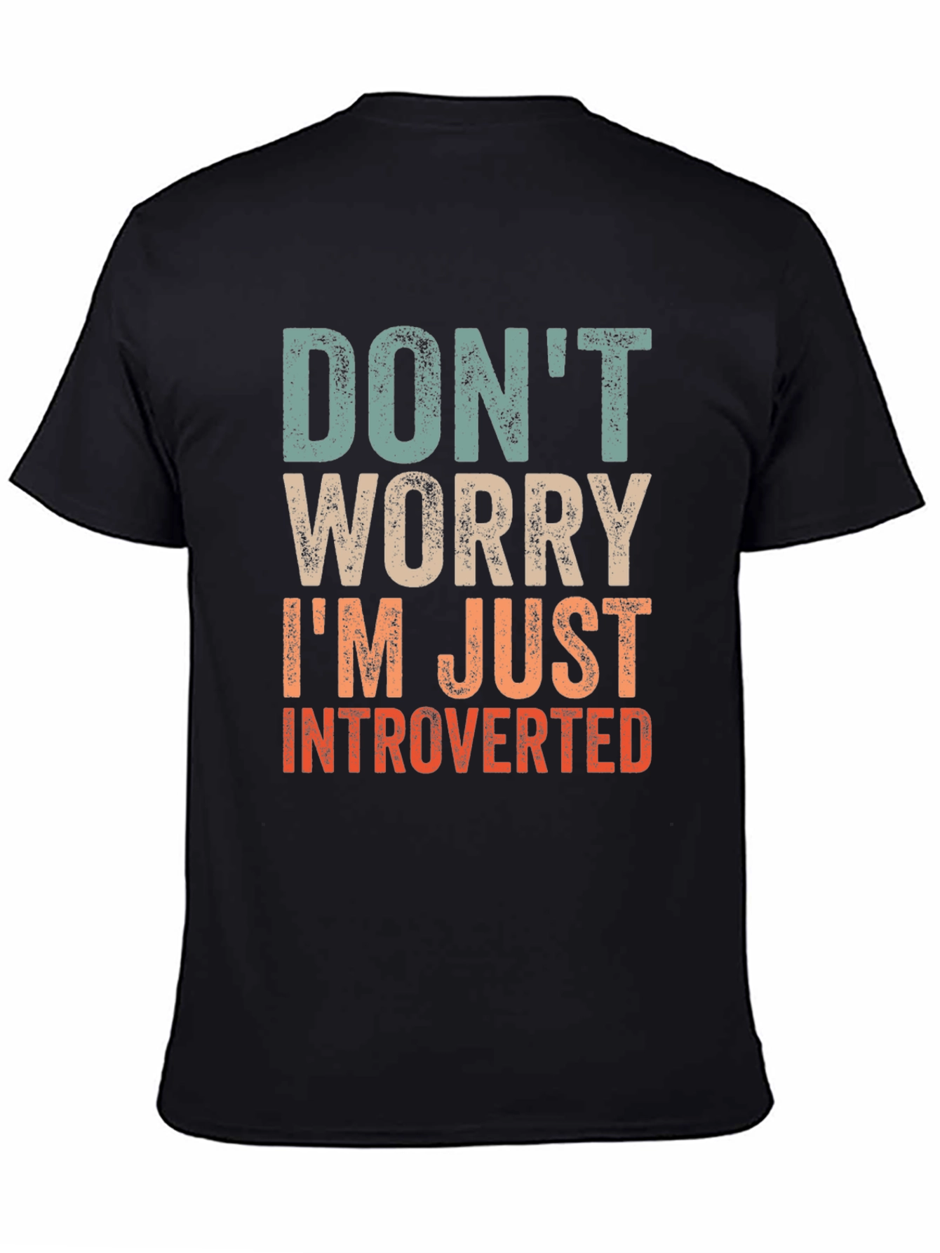 Introvert Graphic Tee - Dont Worry