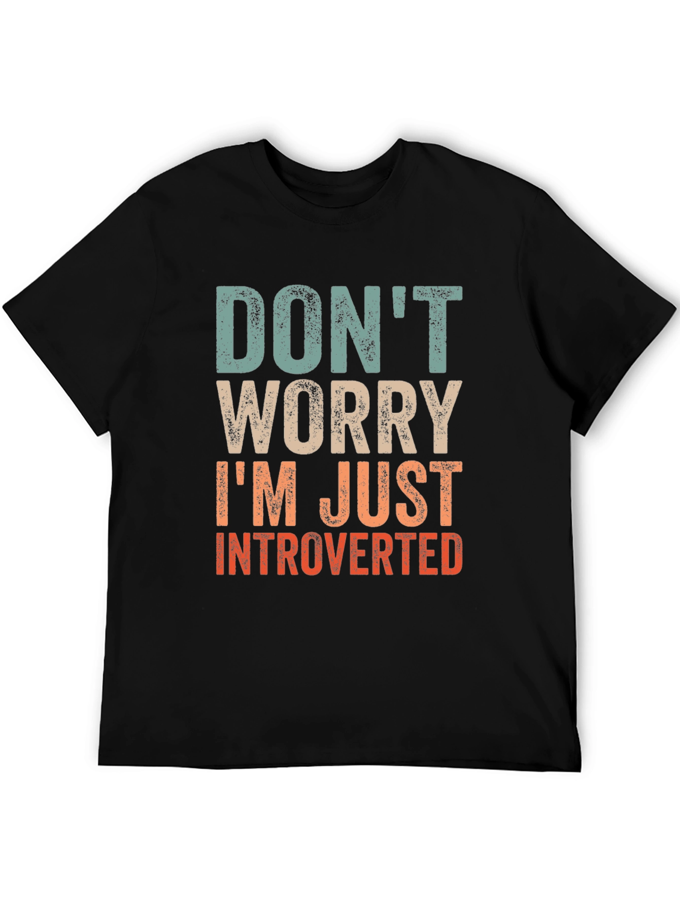 Introvert Graphic Tee - Dont Worry