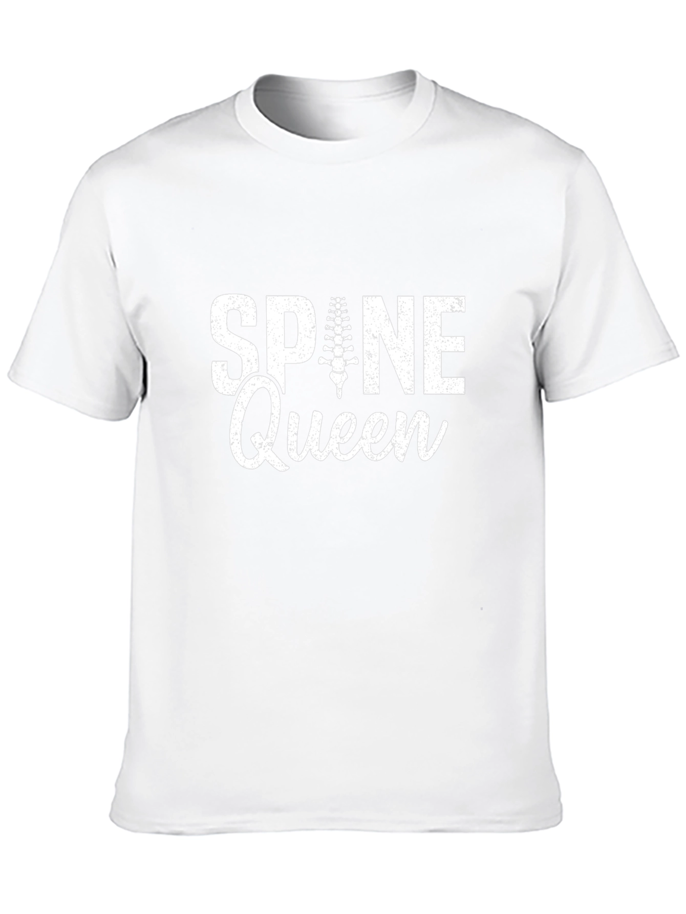 Spine Queen Graphic Tee - Black Cotton T-Shirt