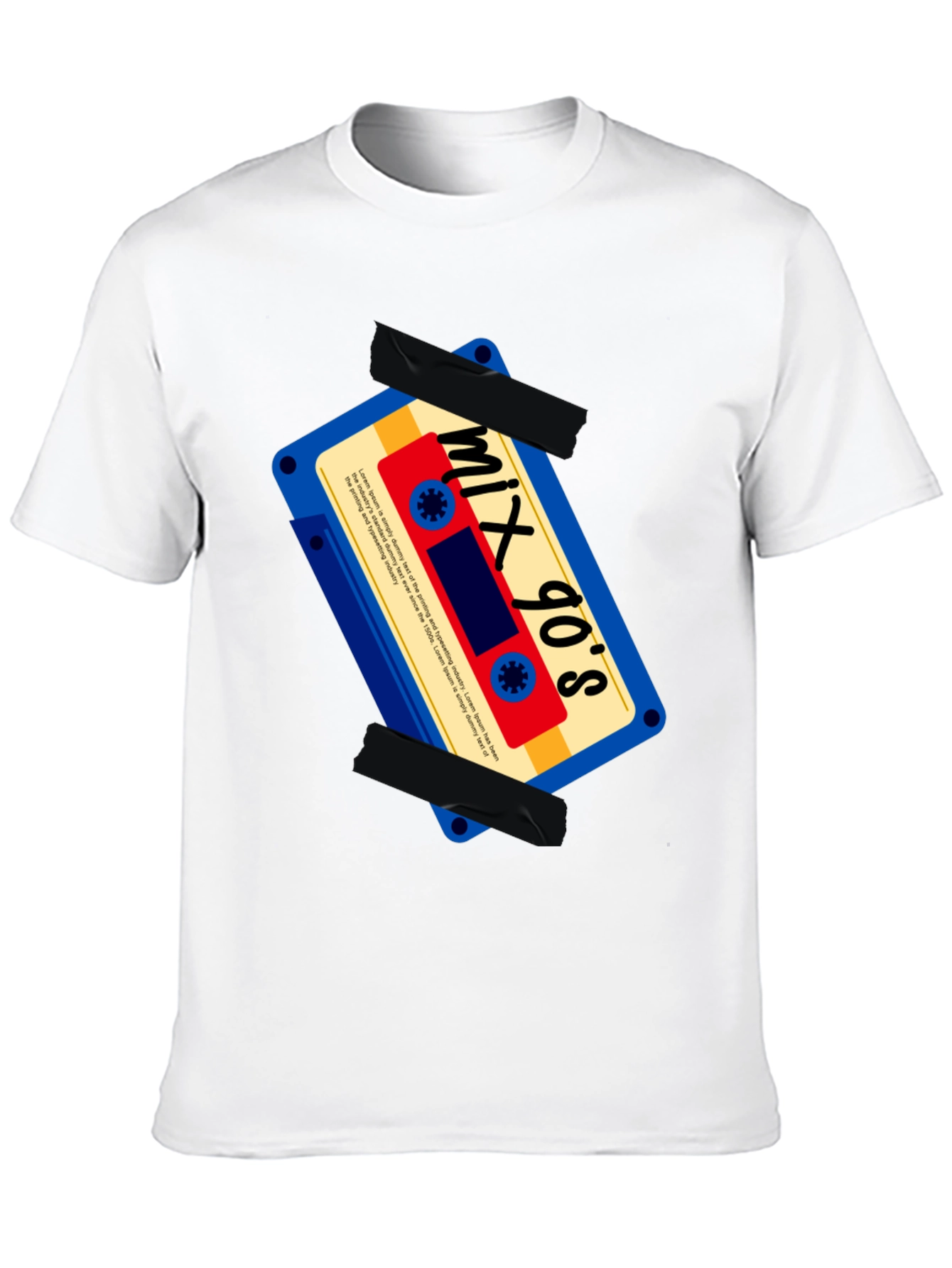 Retro Mix 90s Cassette T-Shirt