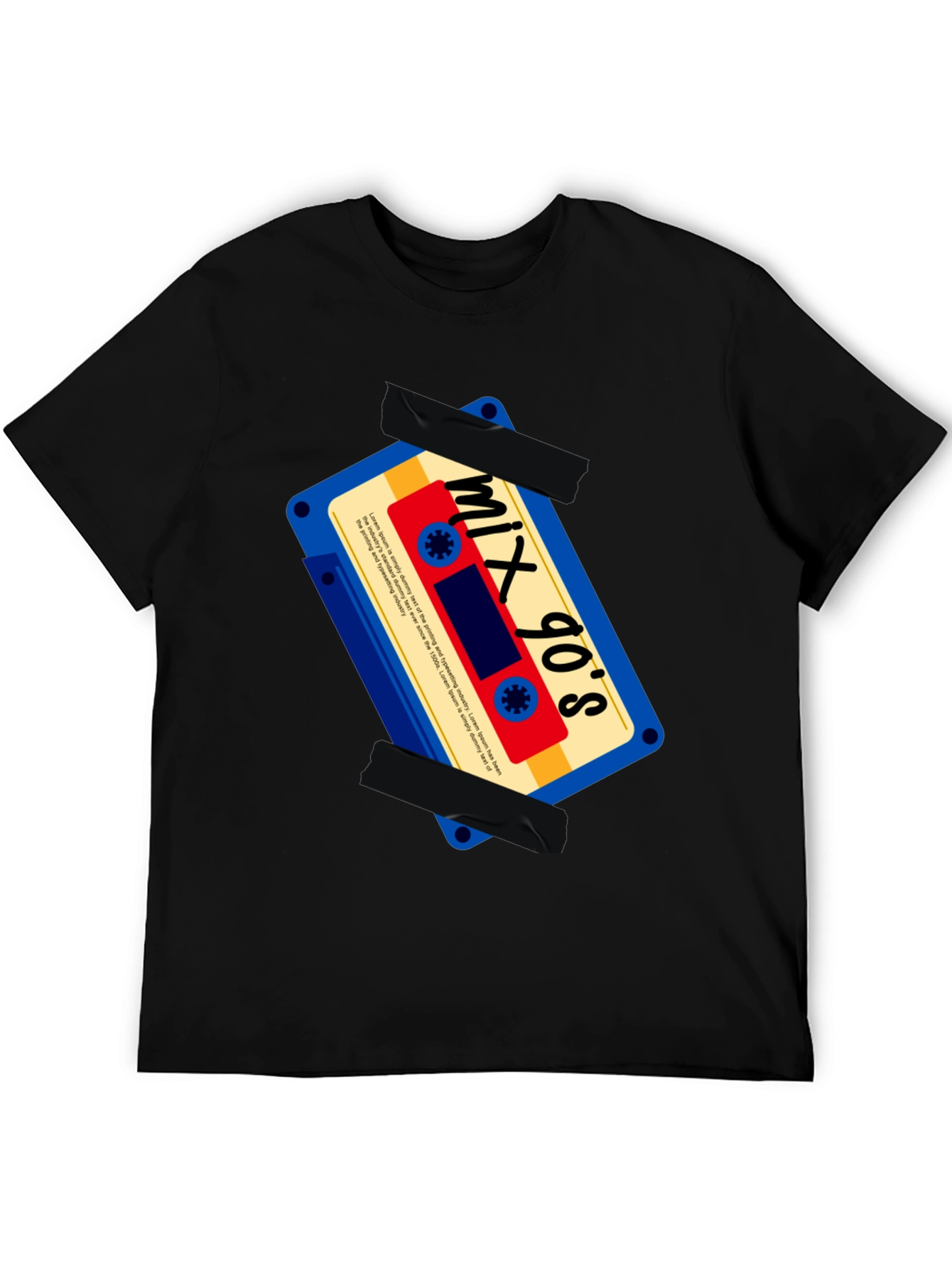 Retro Mix 90s Cassette T-Shirt