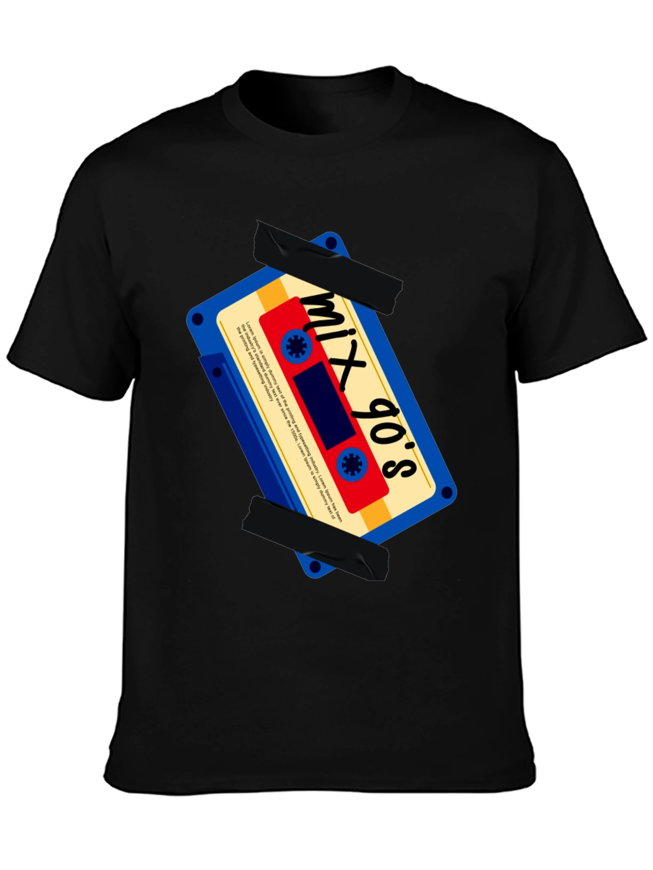 Retro Mix 90s Cassette T-Shirt