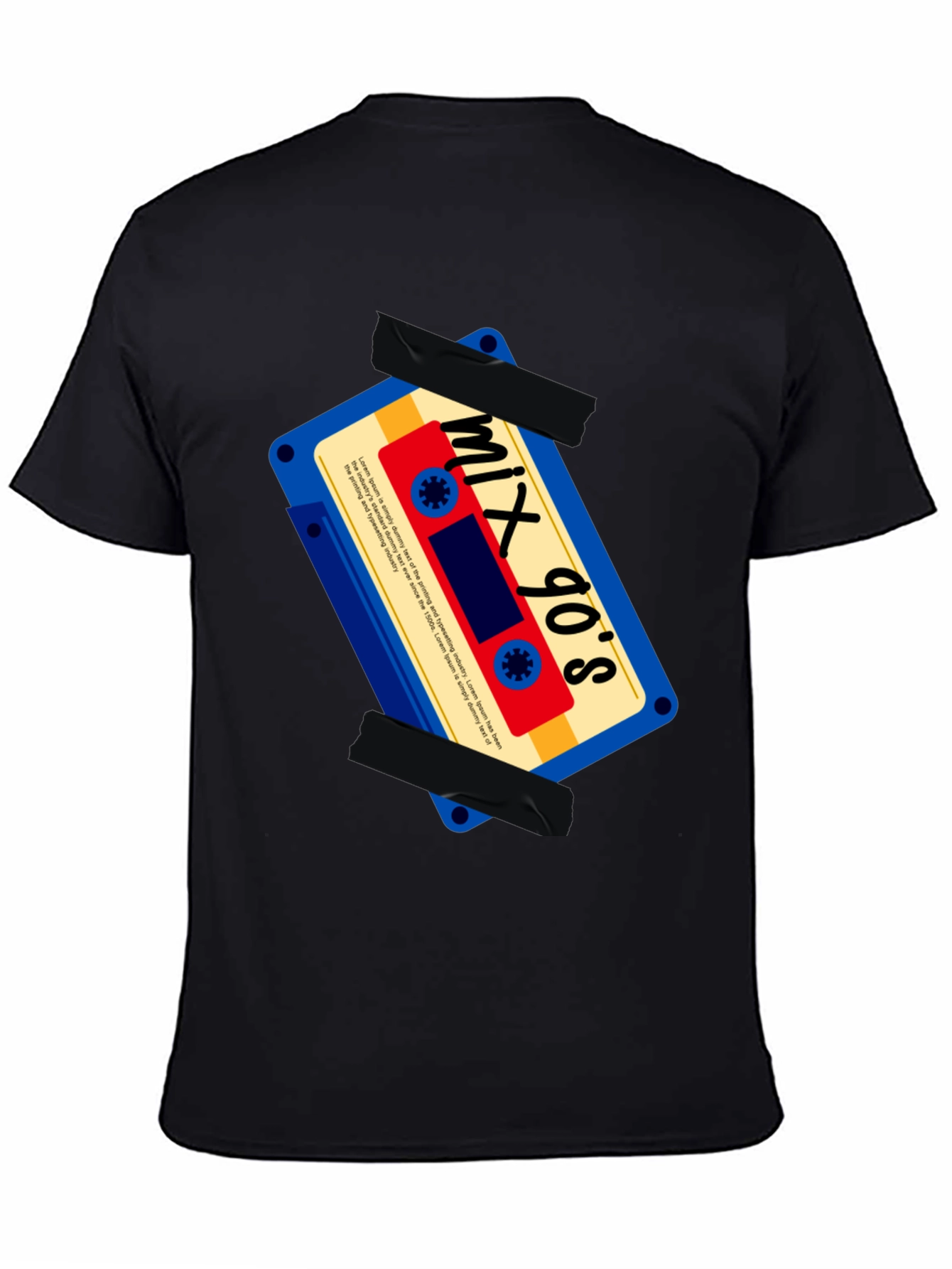 Retro Mix 90s Cassette T-Shirt