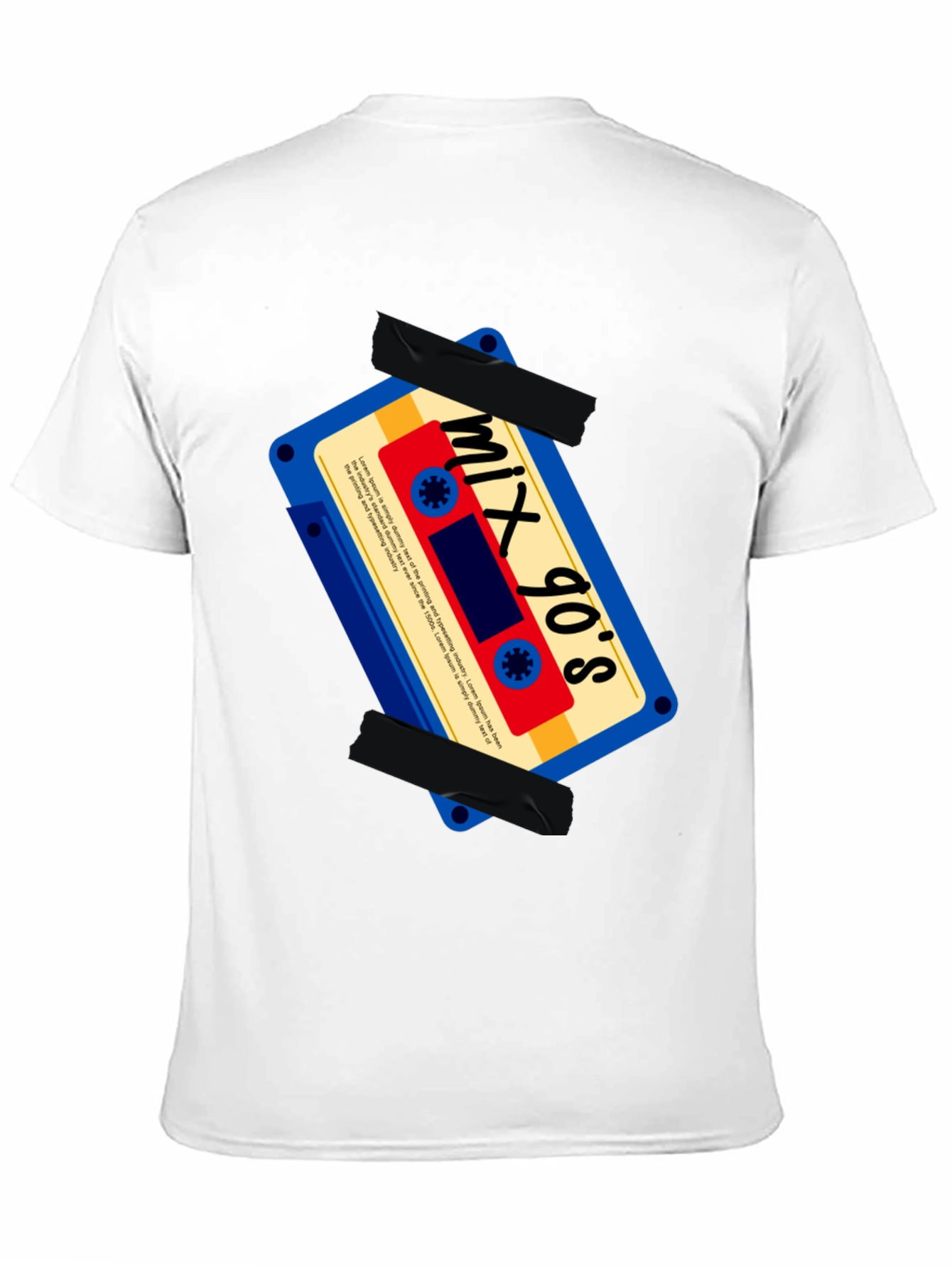 Retro Mix 90s Cassette T-Shirt