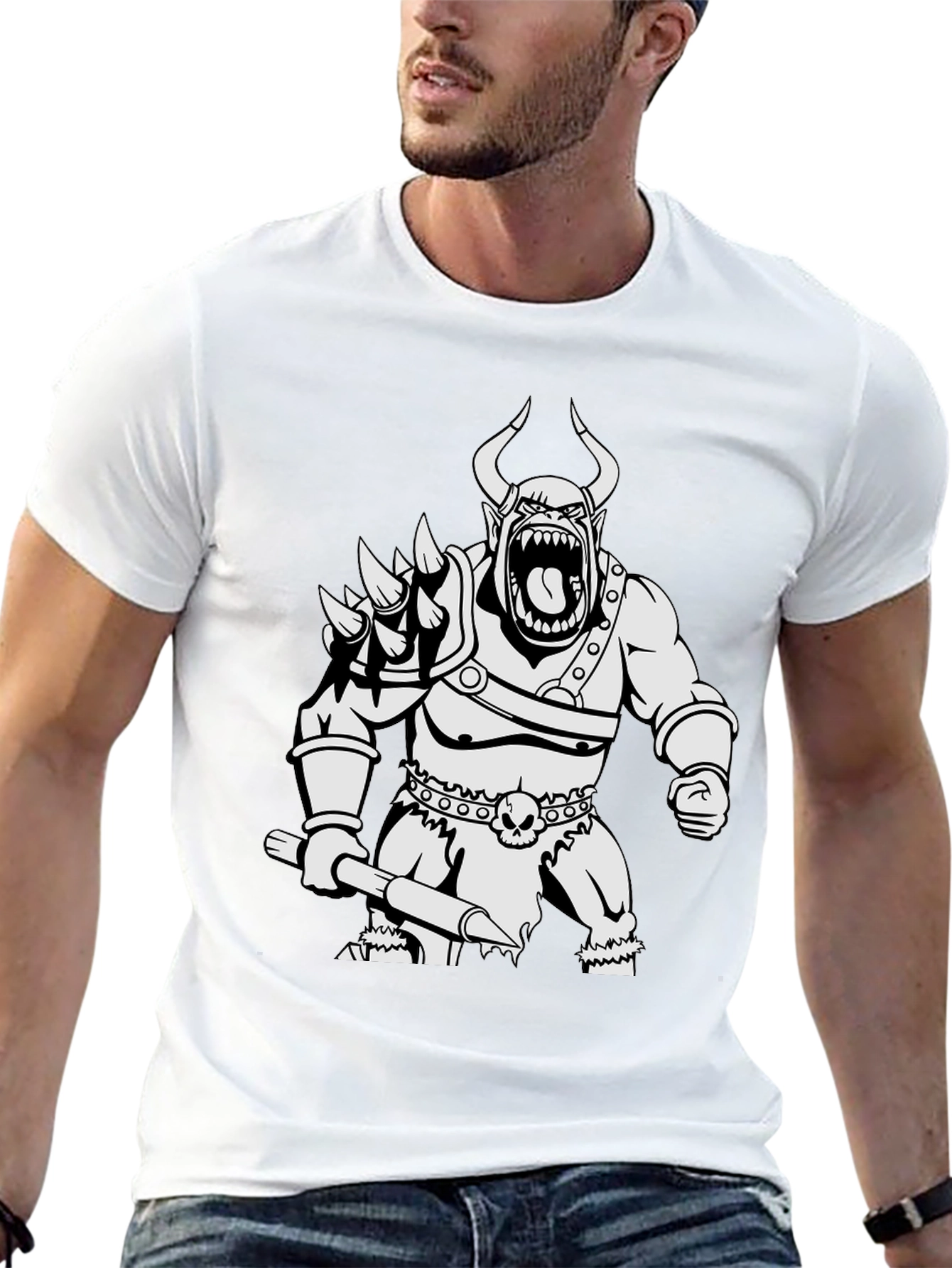 Orc Warrior Graphic T-Shirt