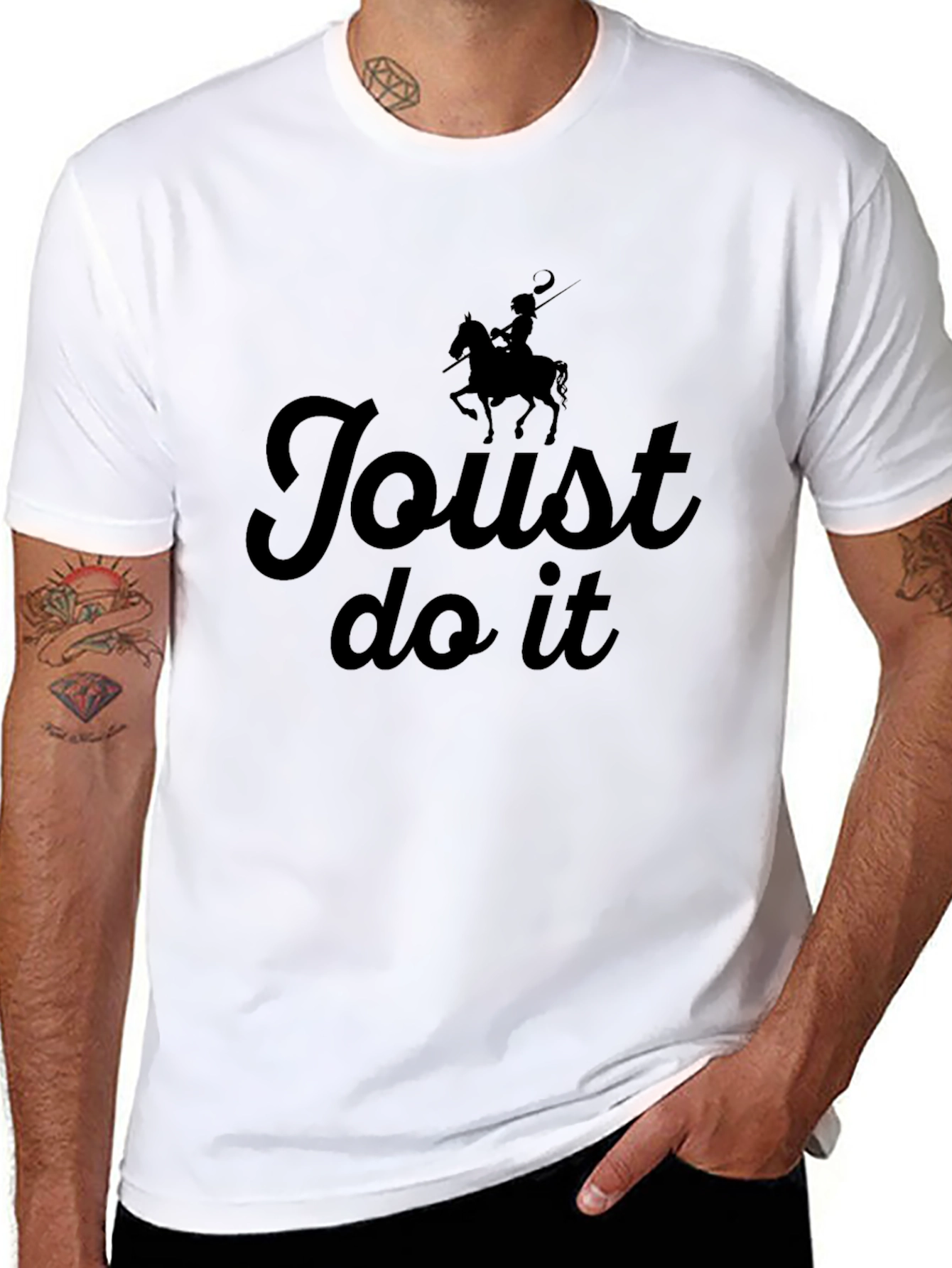 Joust Do It Funny Knight T-Shirt