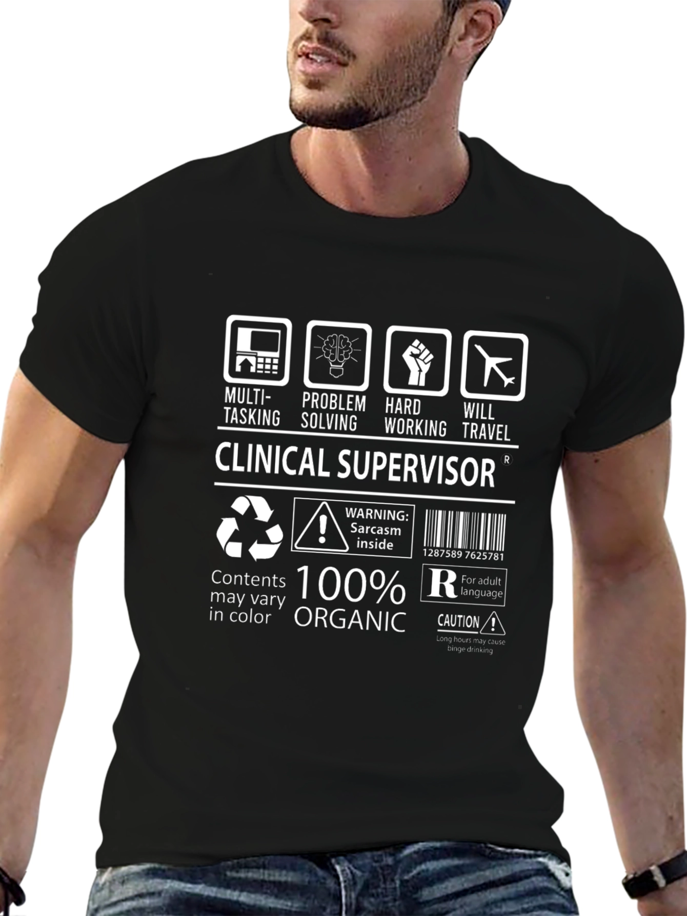 Clinical Supervisor Organic Cotton T-Shirt