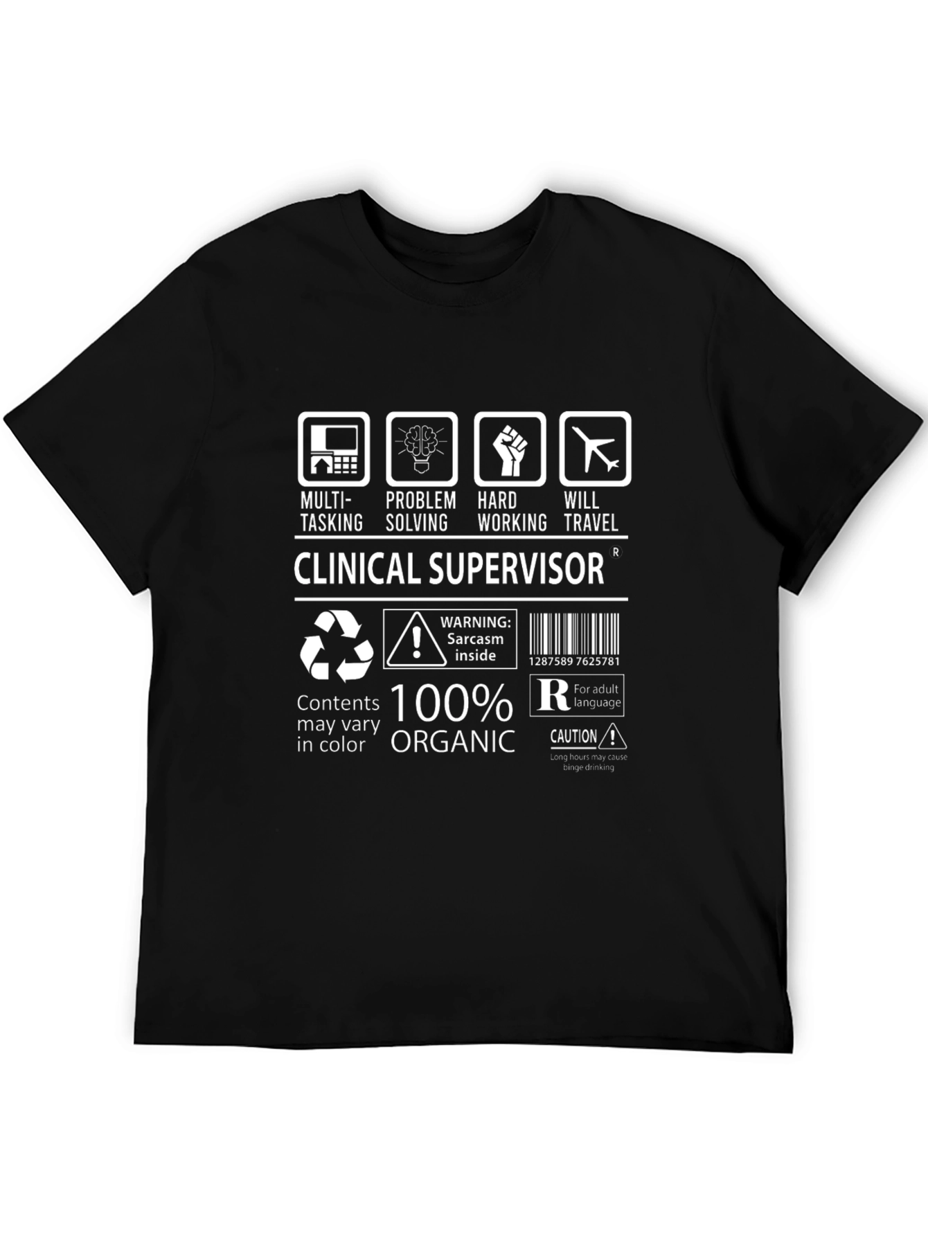 Clinical Supervisor Organic Cotton T-Shirt