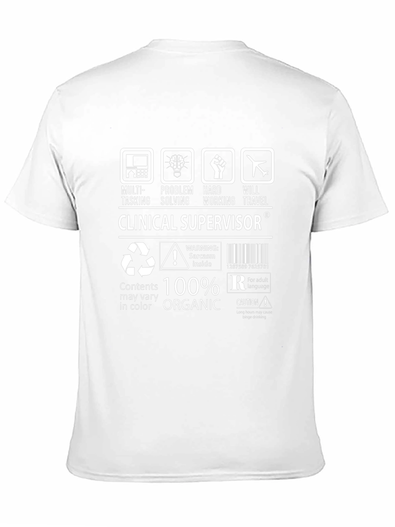 Clinical Supervisor Organic Cotton T-Shirt