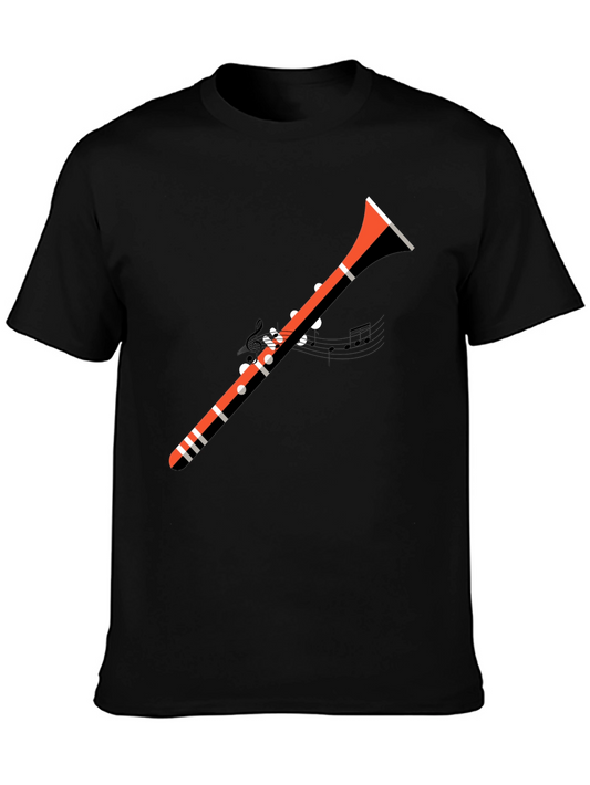 Clarinet Music Graphic Tee Shirt