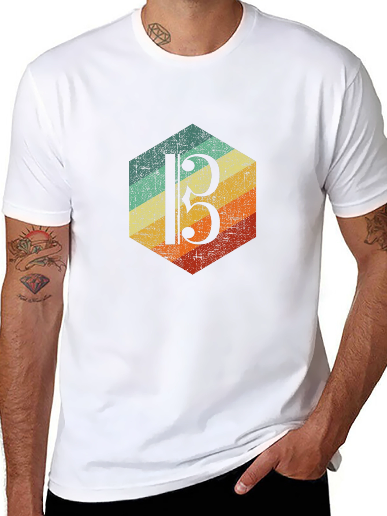 Retro Viola Clef Music T-Shirt