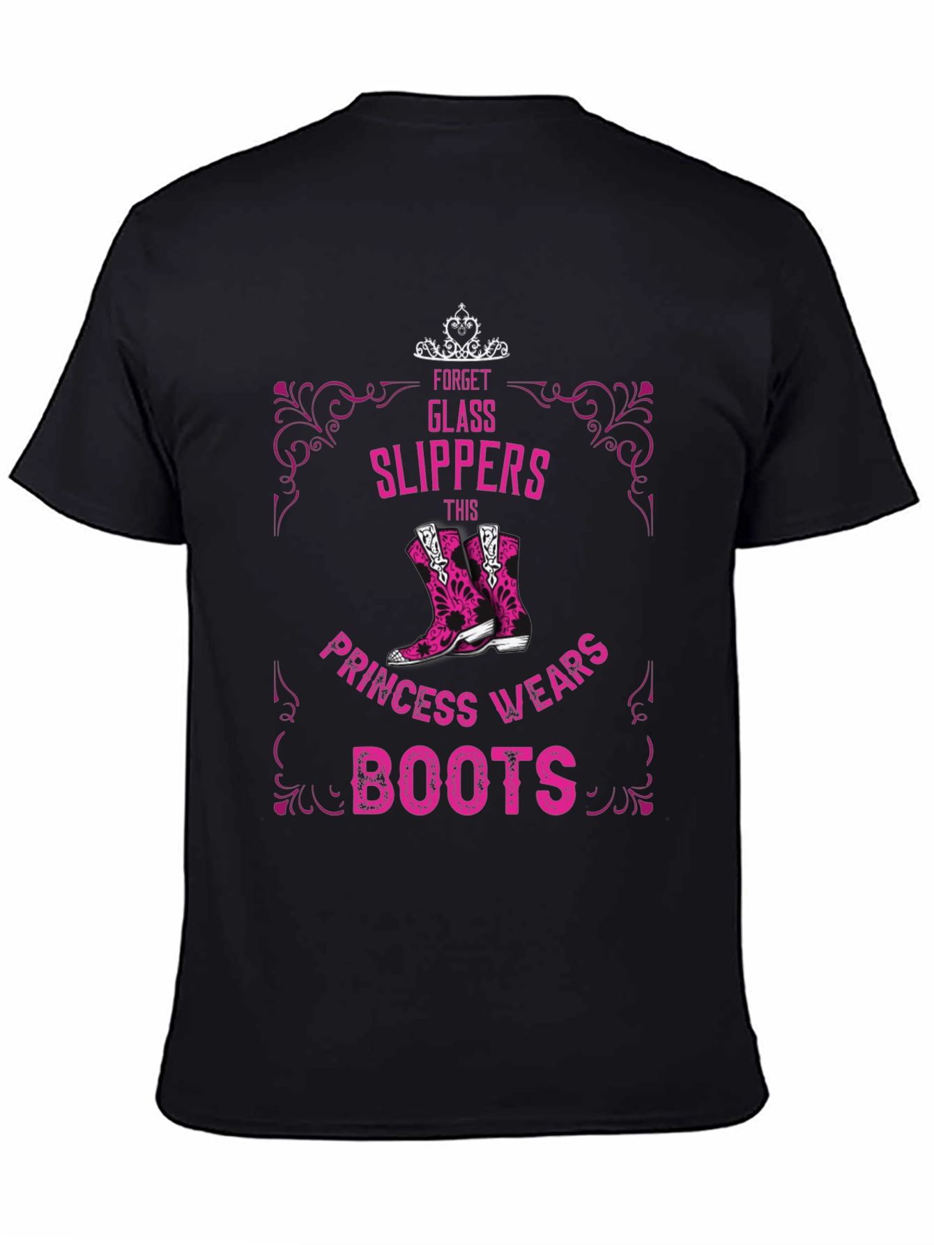Princess Wears Boots T-Shirt - Country Girl Style