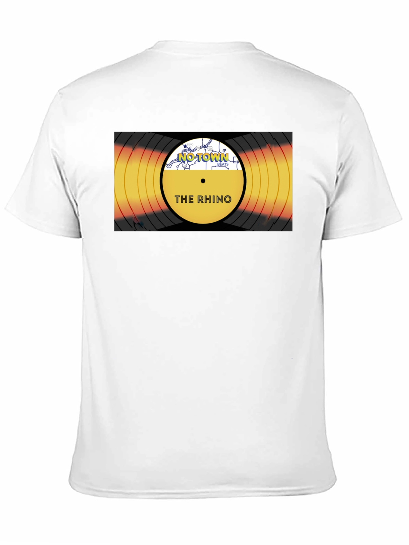 The Rhino Record T-Shirt - Black