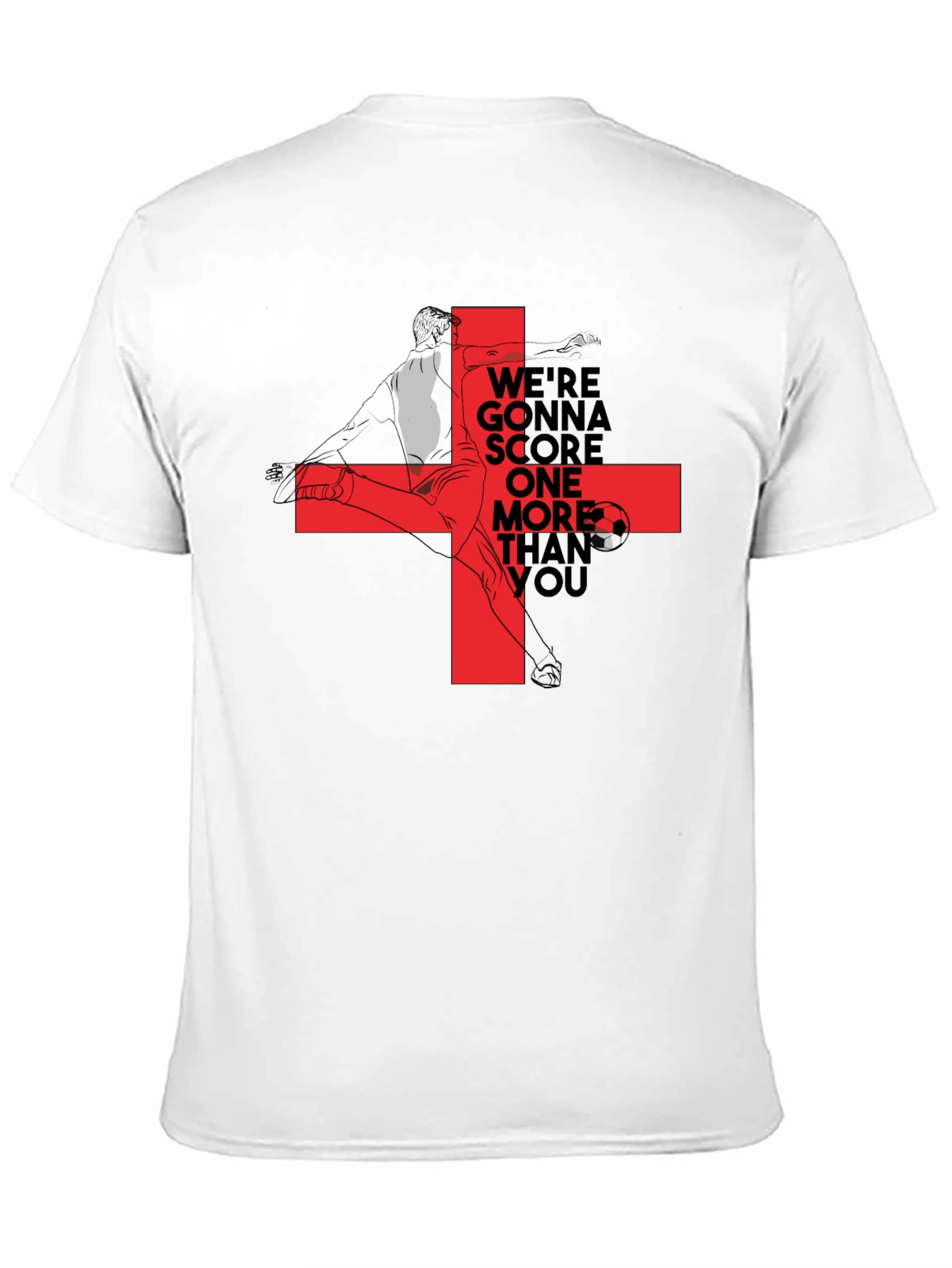 Soccer Fan T-Shirt - England Pride