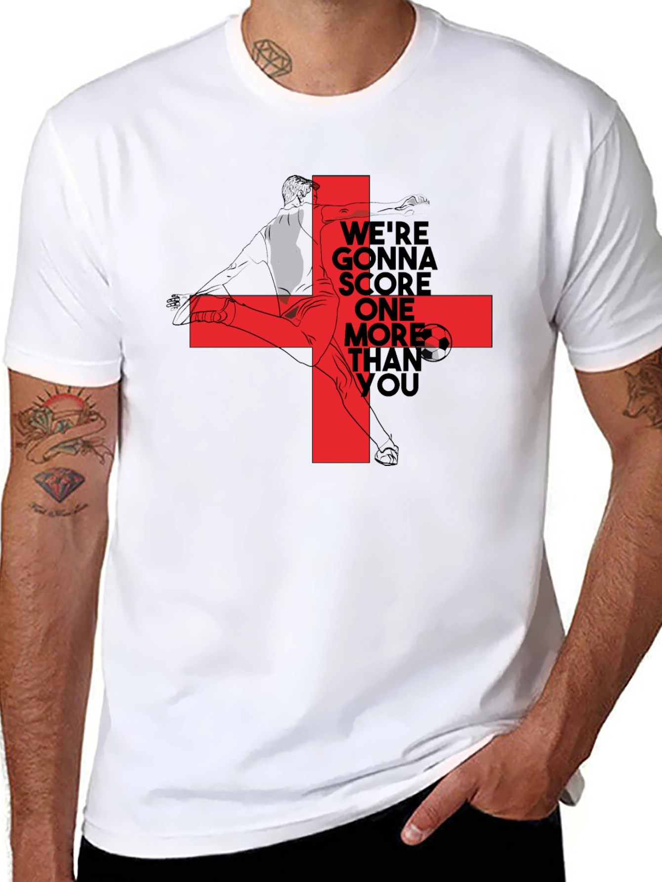 Soccer Fan T-Shirt - England Pride