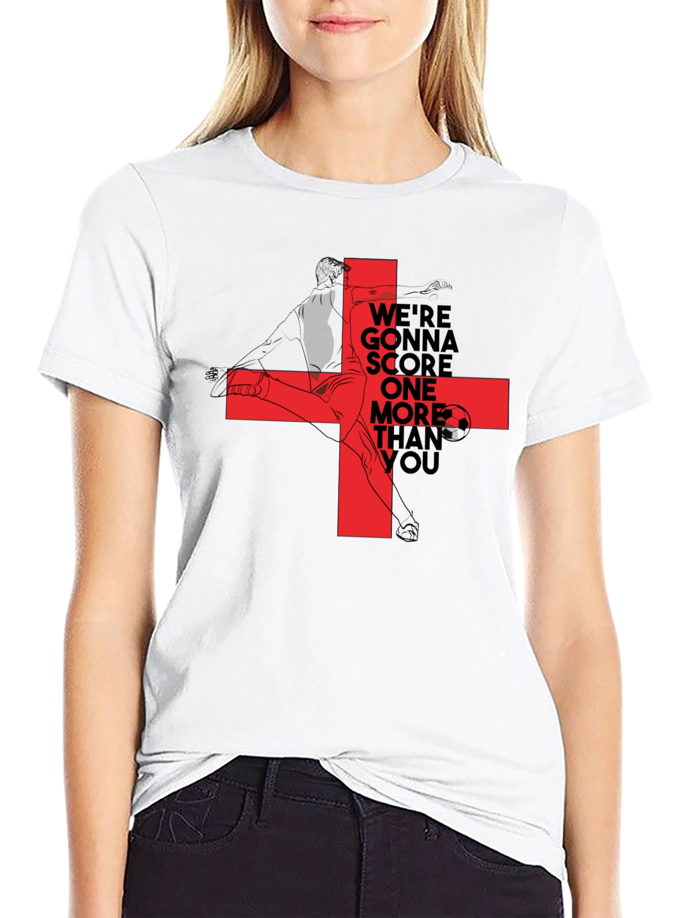 Soccer Fan T-Shirt - England Pride