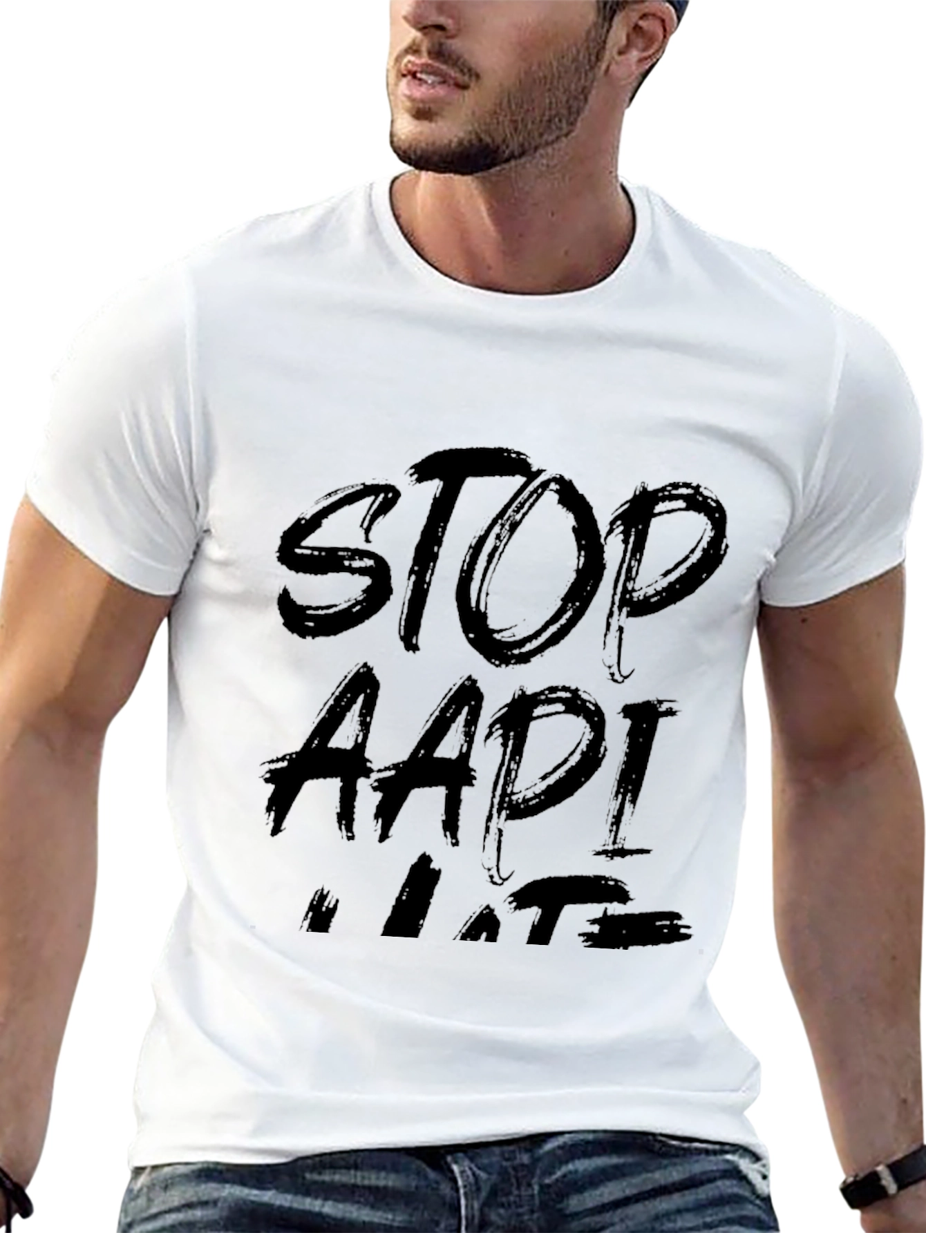 Stop AAPI Hate Graphic T-Shirt