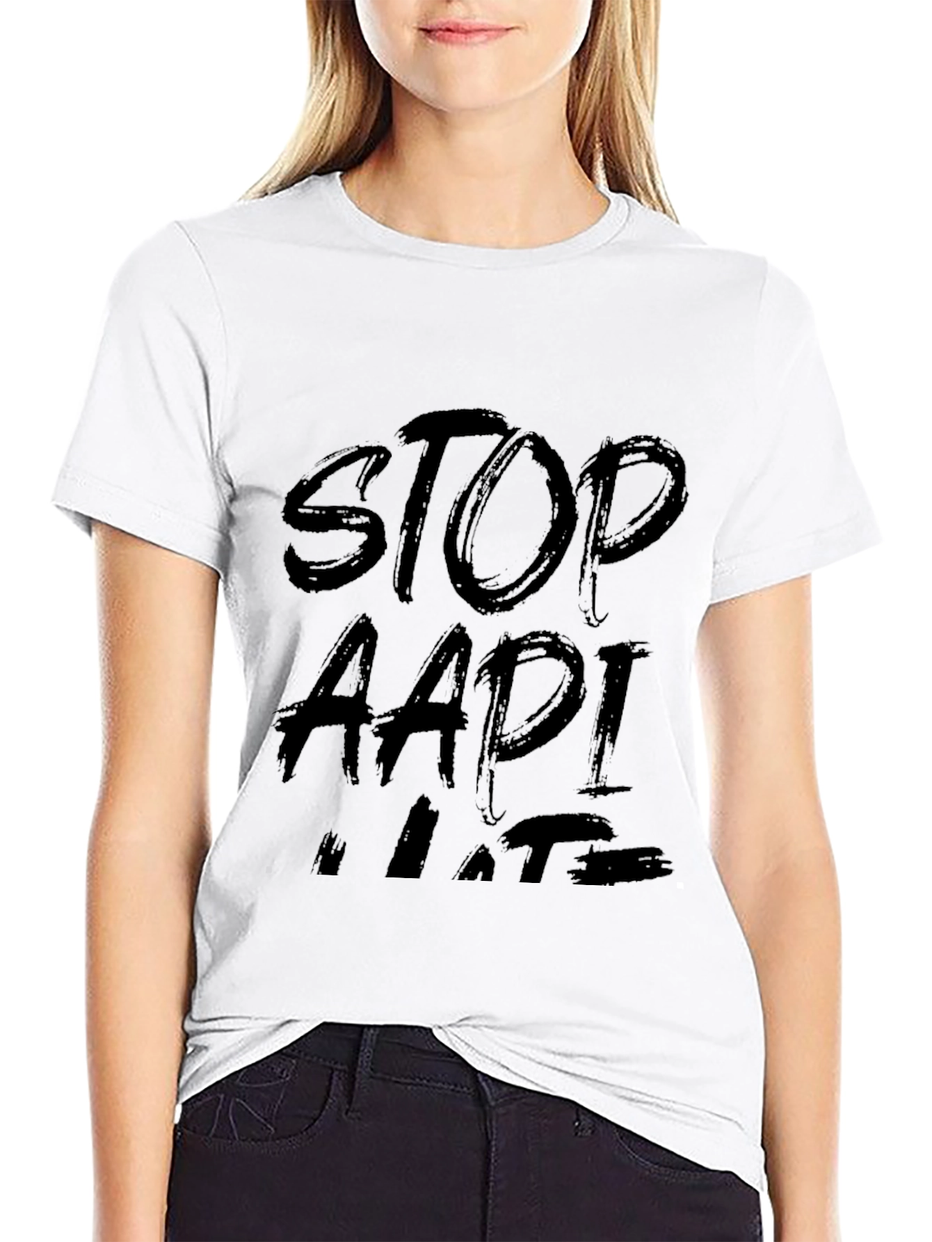 Stop AAPI Hate Graphic T-Shirt