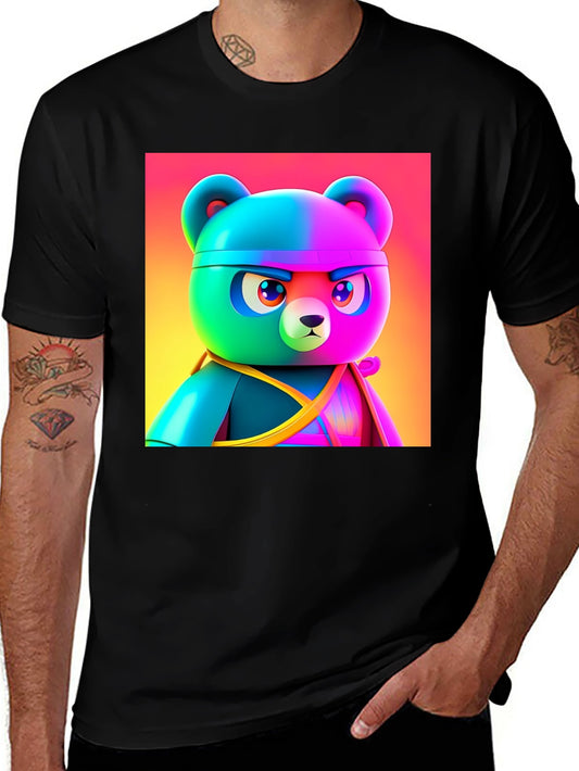 Cool Cartoon Bear T-Shirt