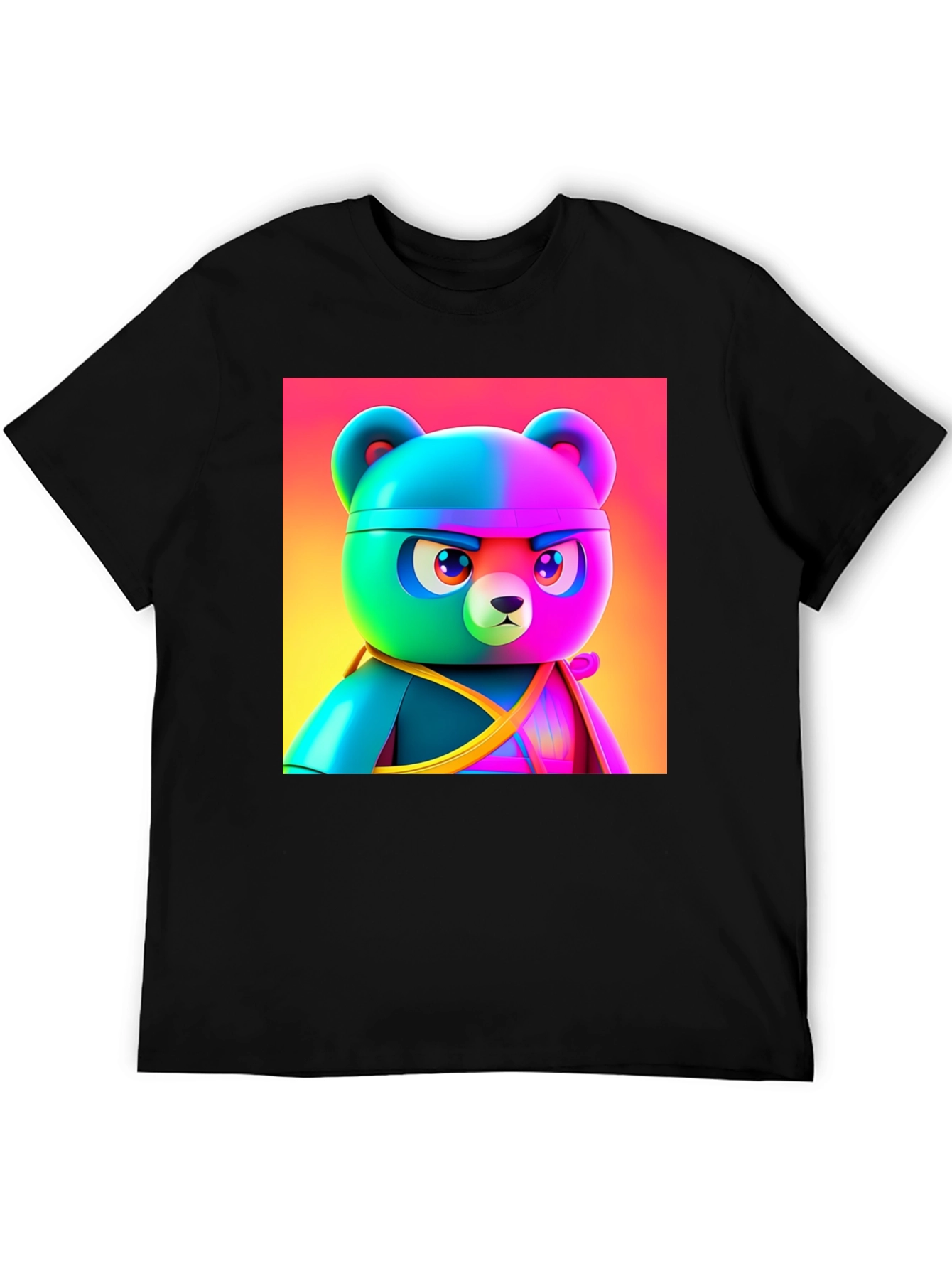 Cool Cartoon Bear T-Shirt