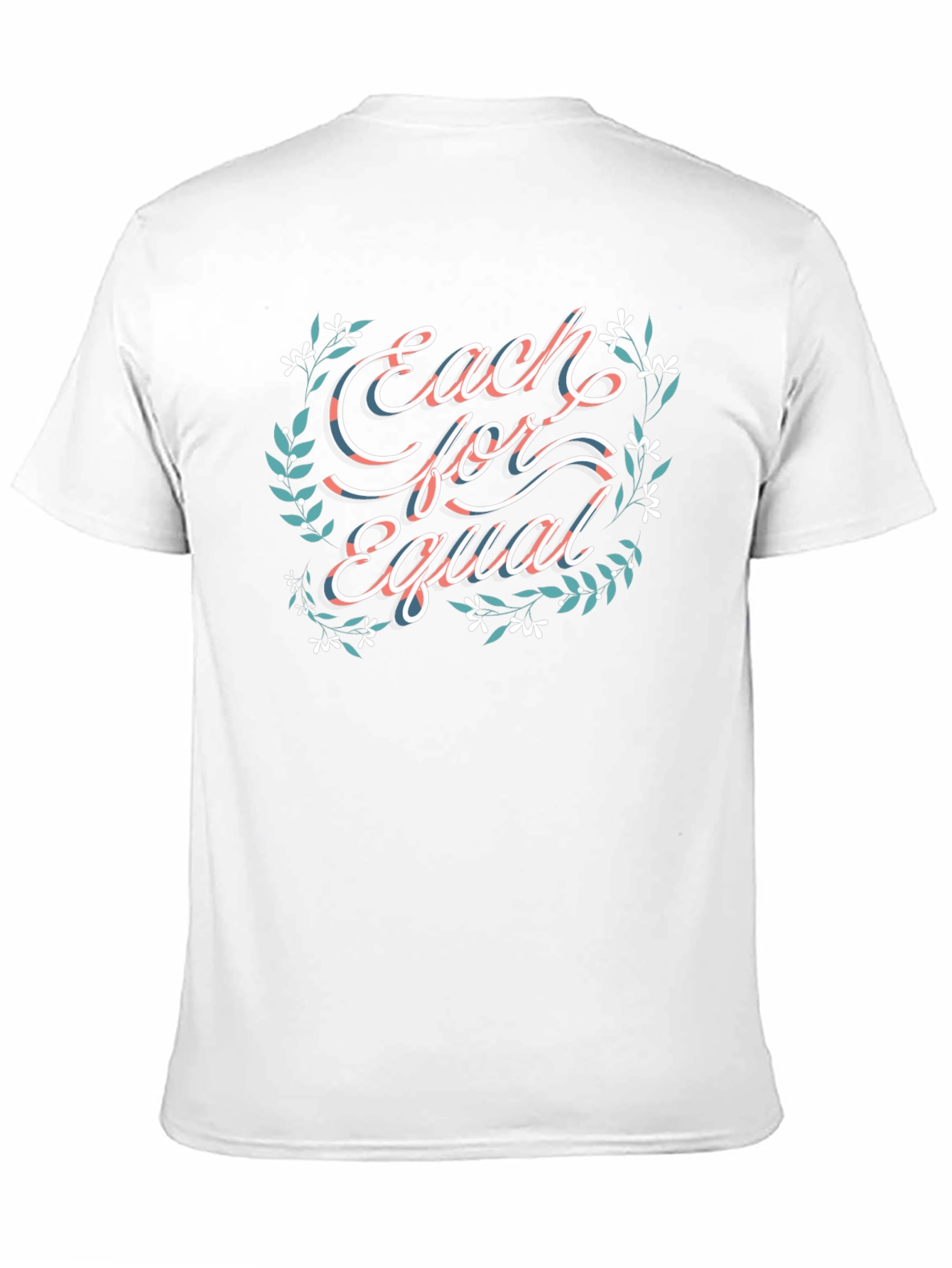 Each for Equal Floral Graphic T-Shirt