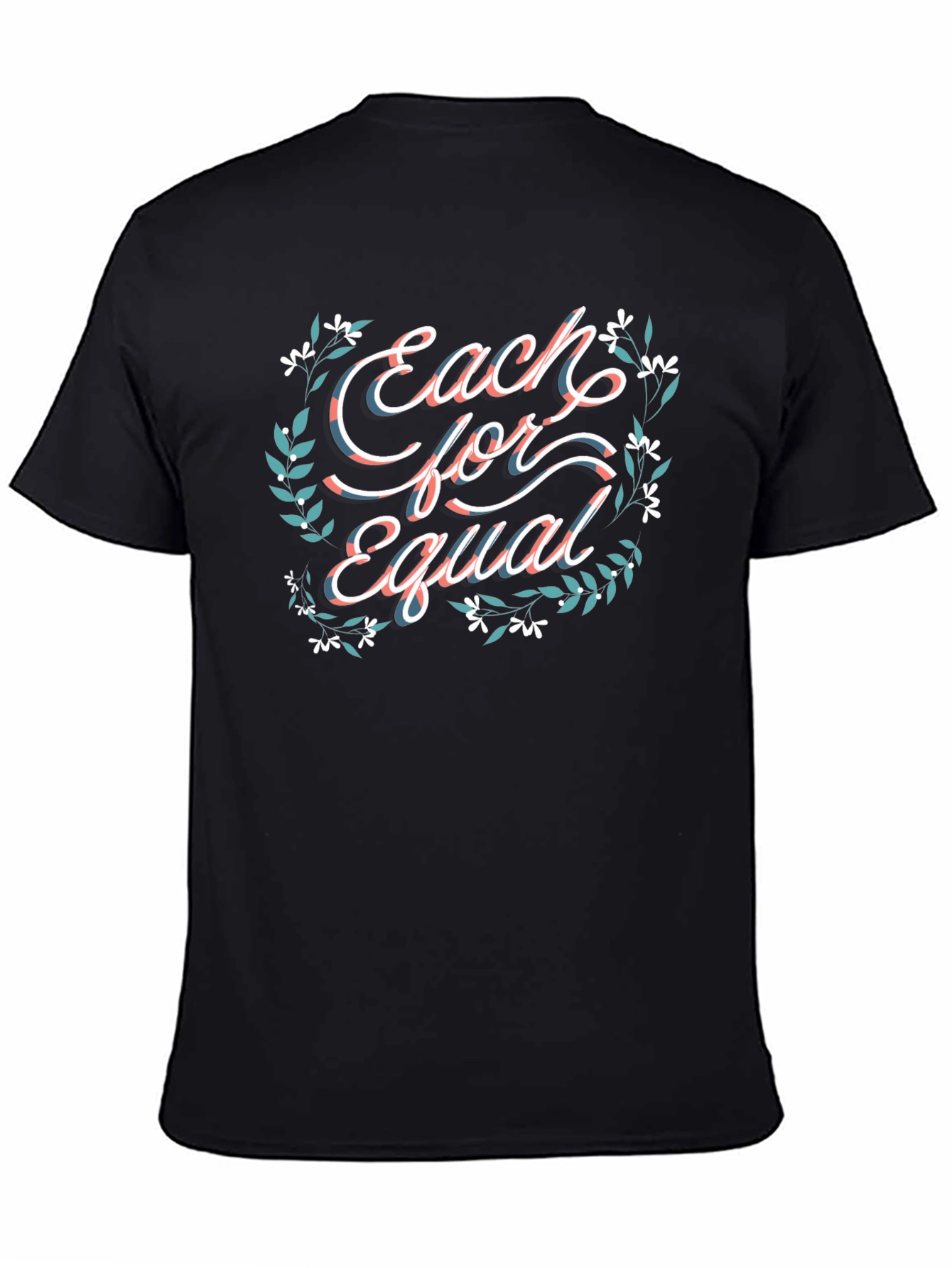 Each for Equal Floral Graphic T-Shirt