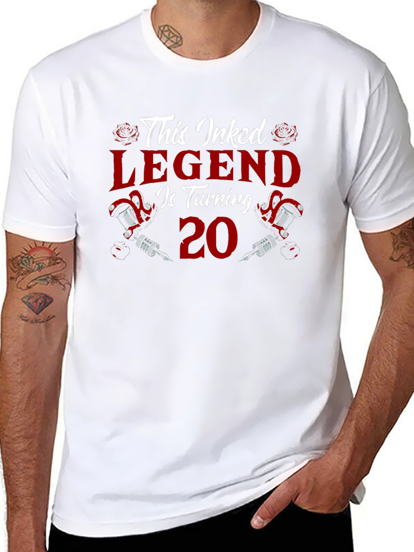 Inked Legend 20th Birthday T-Shirt