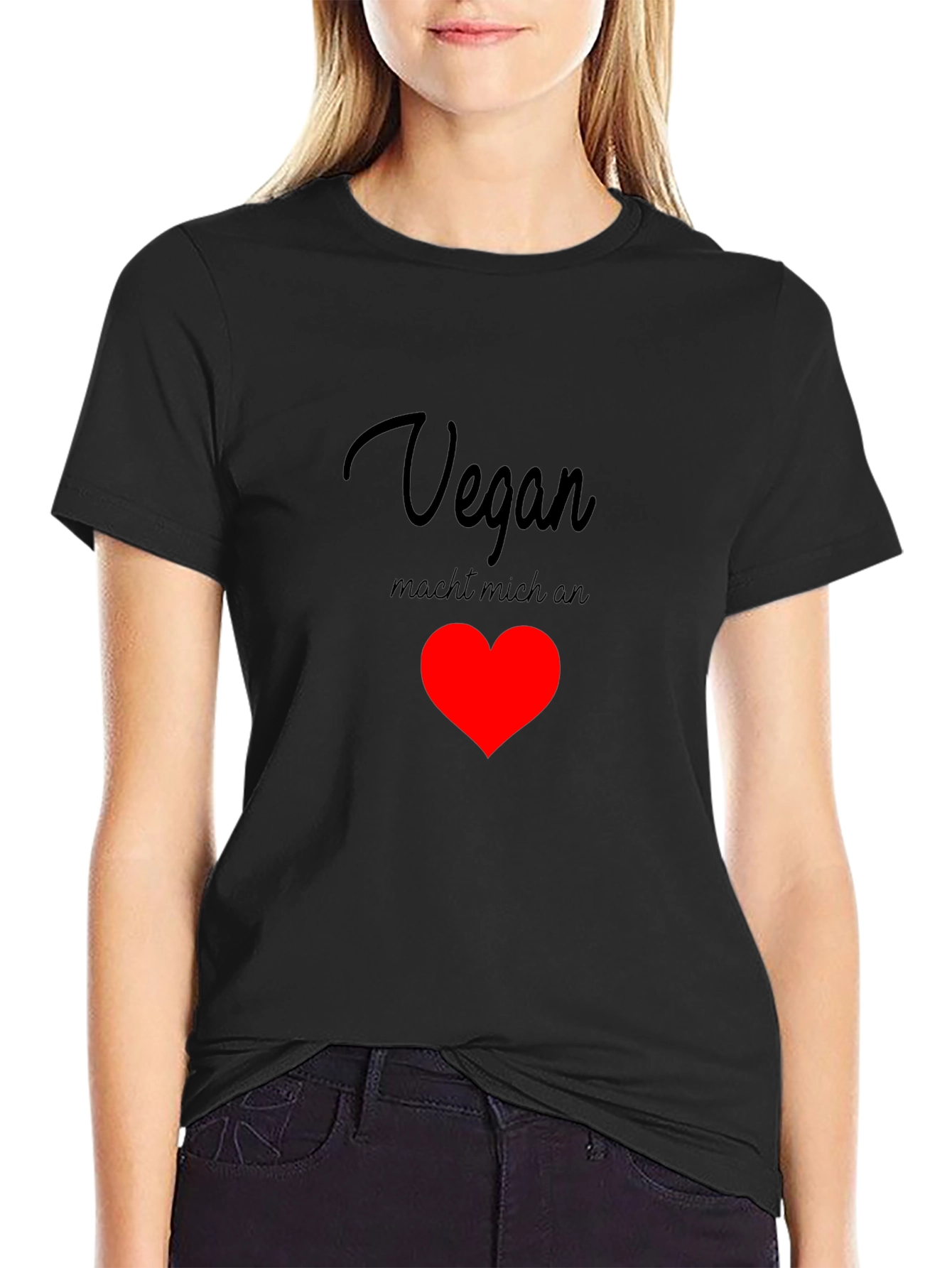 Vegan Makes Me Hotter T-Shirt - Unisex Black Tee