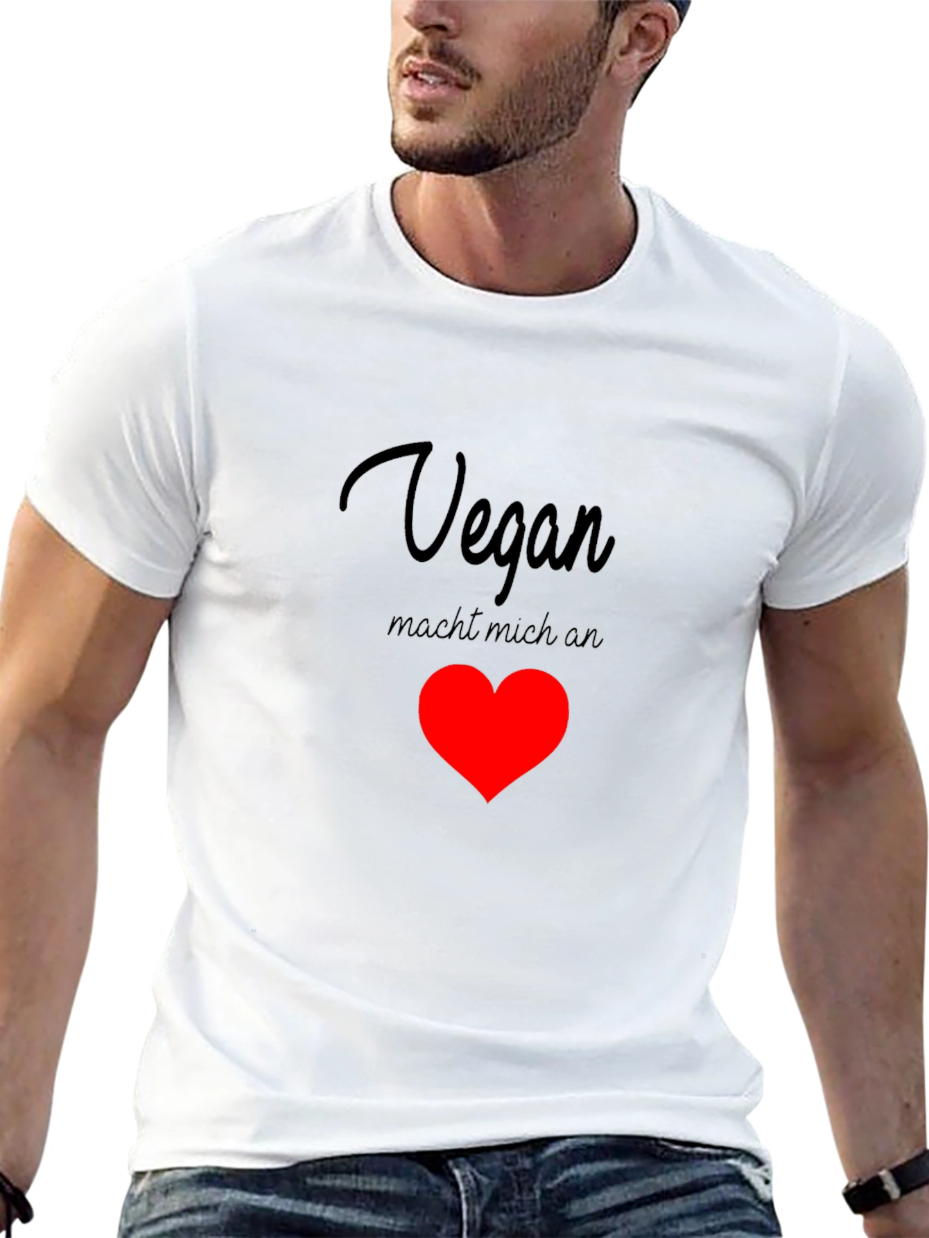 Vegan Makes Me Hotter T-Shirt - Unisex Black Tee