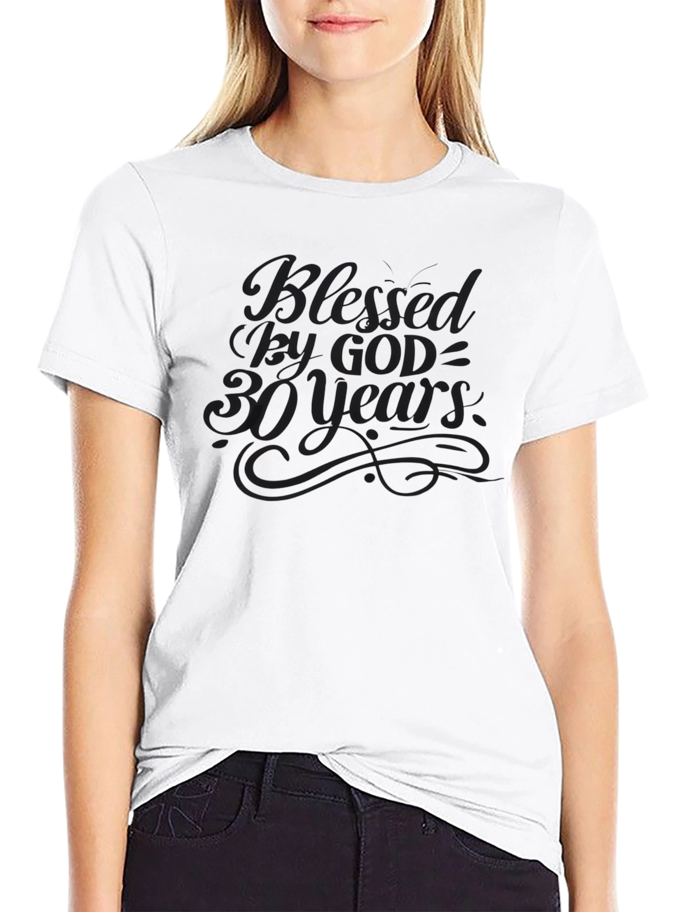Blessed By God 30 Years T-Shirt